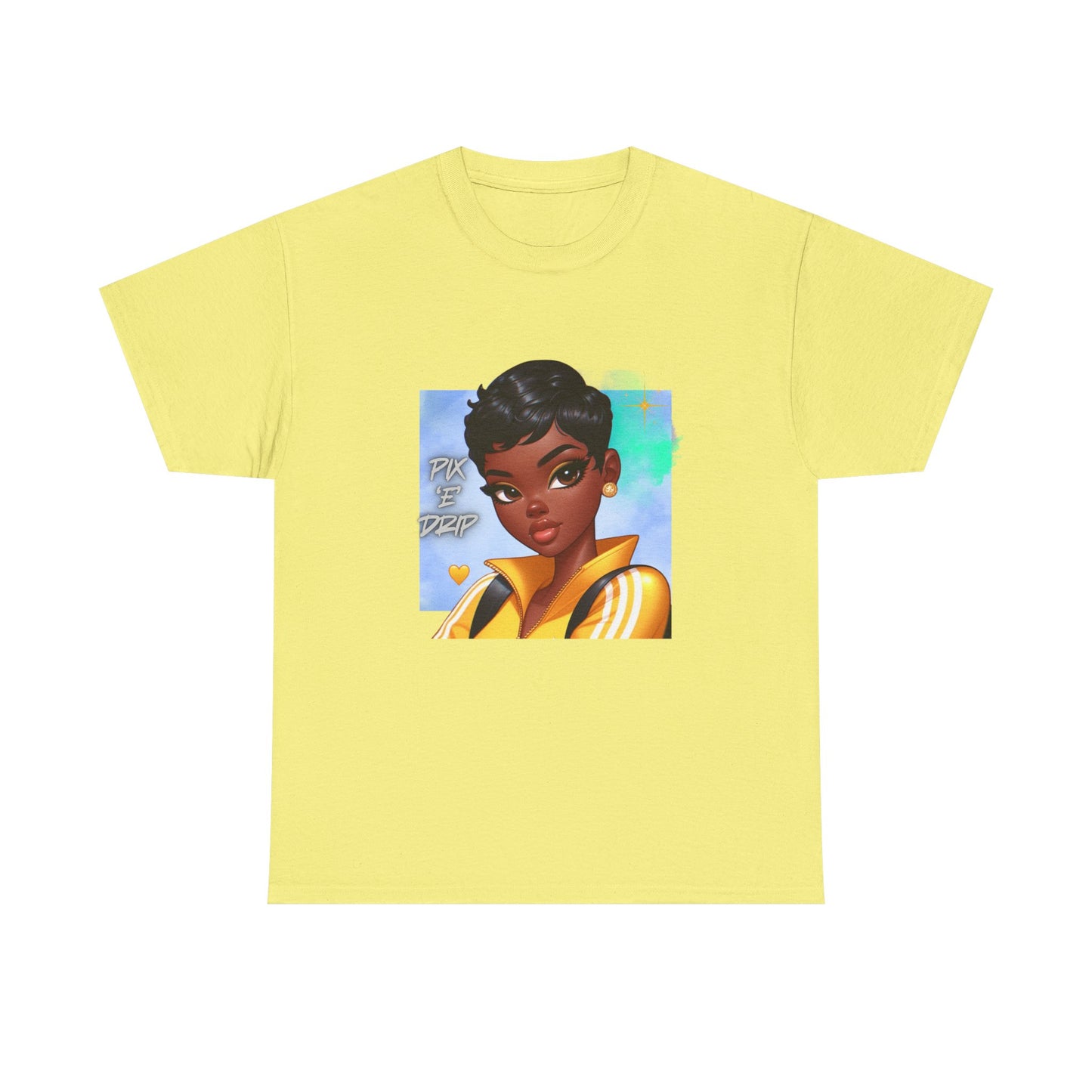 Pix ‘E’ Drip Unisex Heavy Cotton Tee