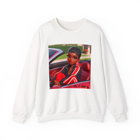 Pix ‘E’ Drip Unisex Heavy Blend™ Crewneck Sweatshirt