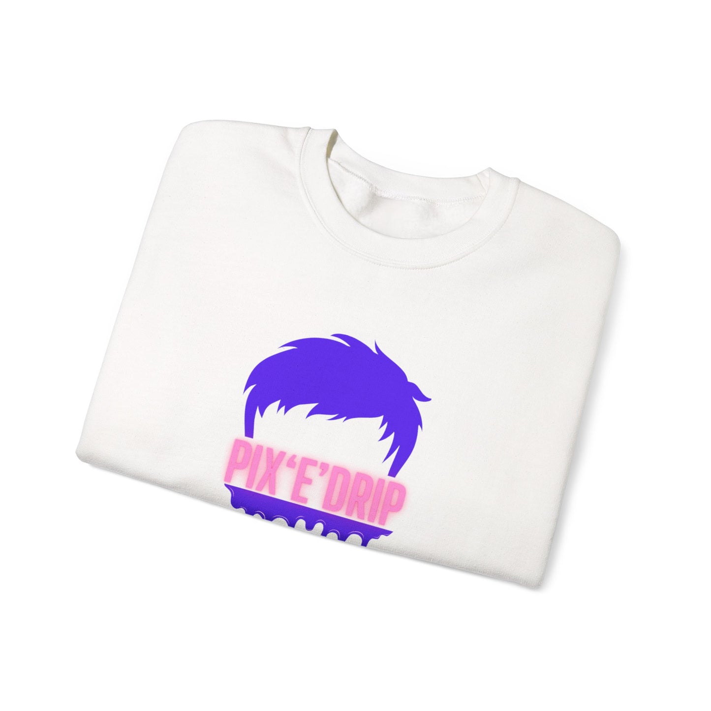 Pix ‘E’ Drip  Unisex Heavy Blend™ Crewneck Sweatshirt