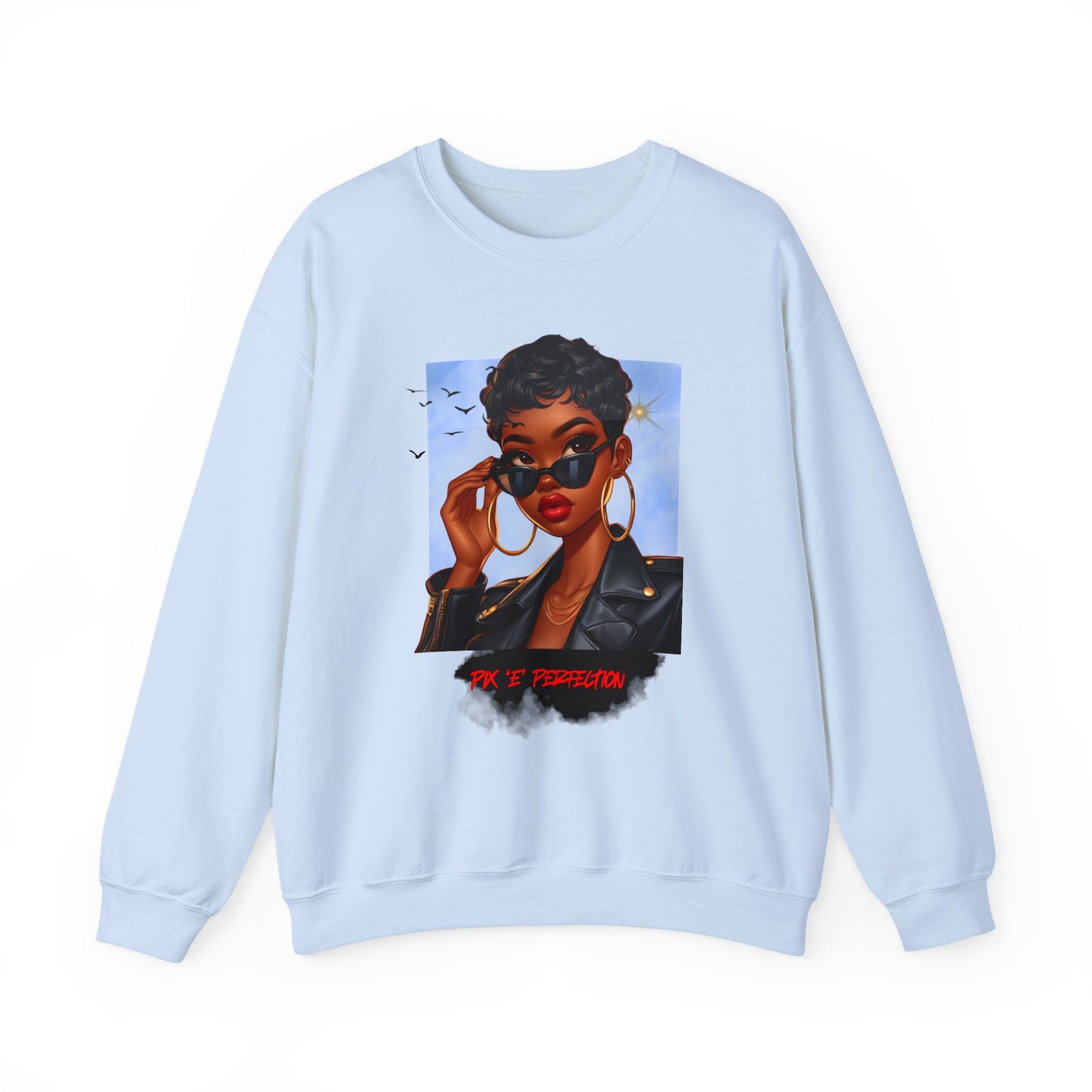 Pix’E’ Perfection Unisex Heavy Blend™ Crewneck Sweatshirt