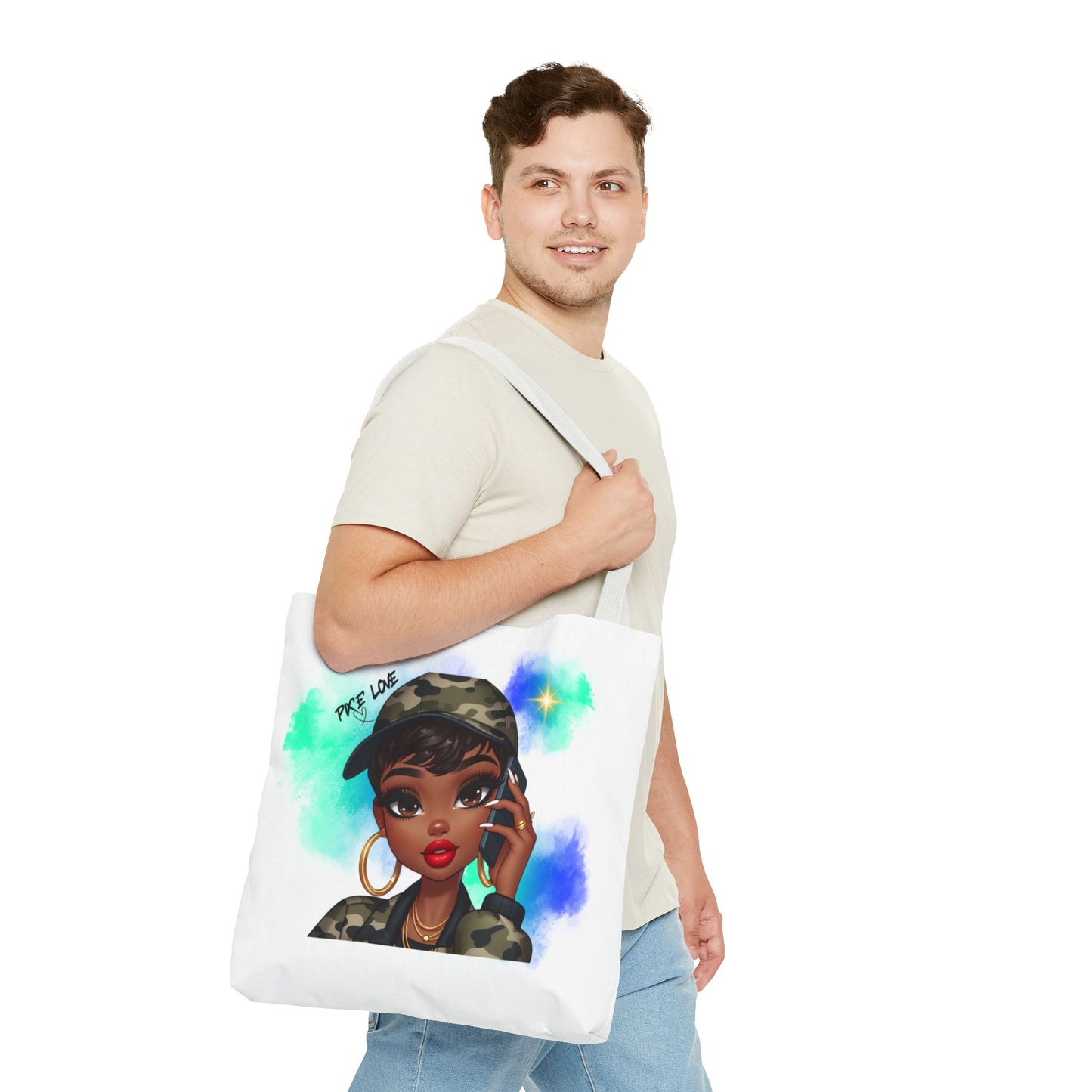 Pix ‘E’ Love Unisex Tote Bag