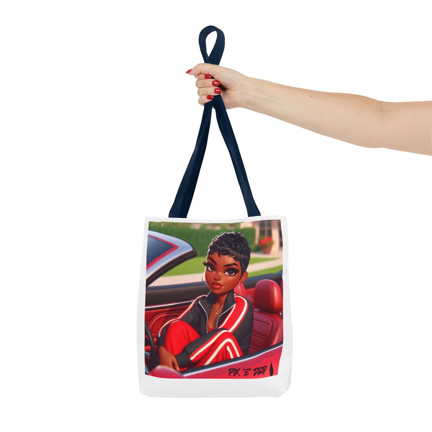 Pix ‘E’ Drip Unisex Tote Bag