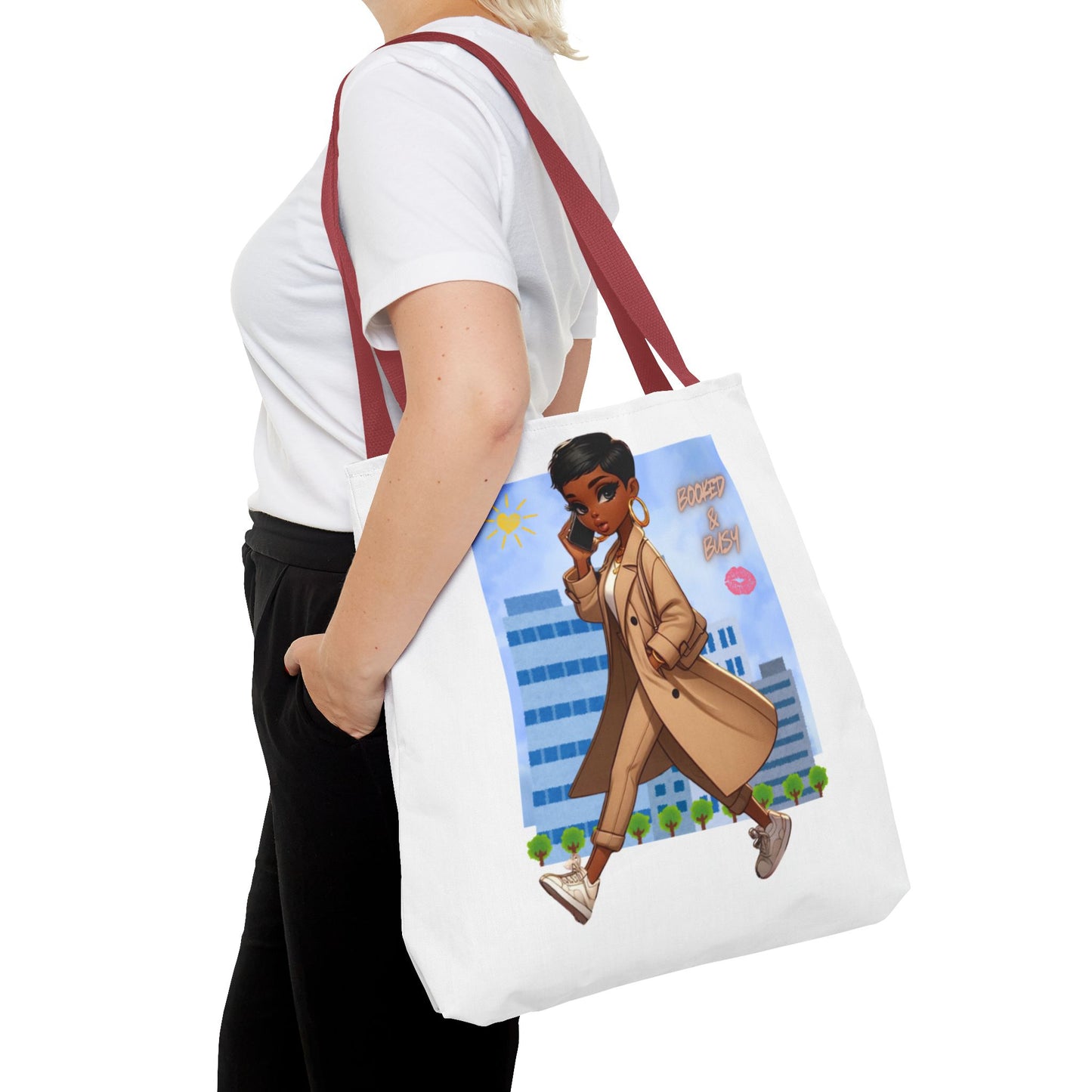 Booked & Busy Unisex Tote Bag