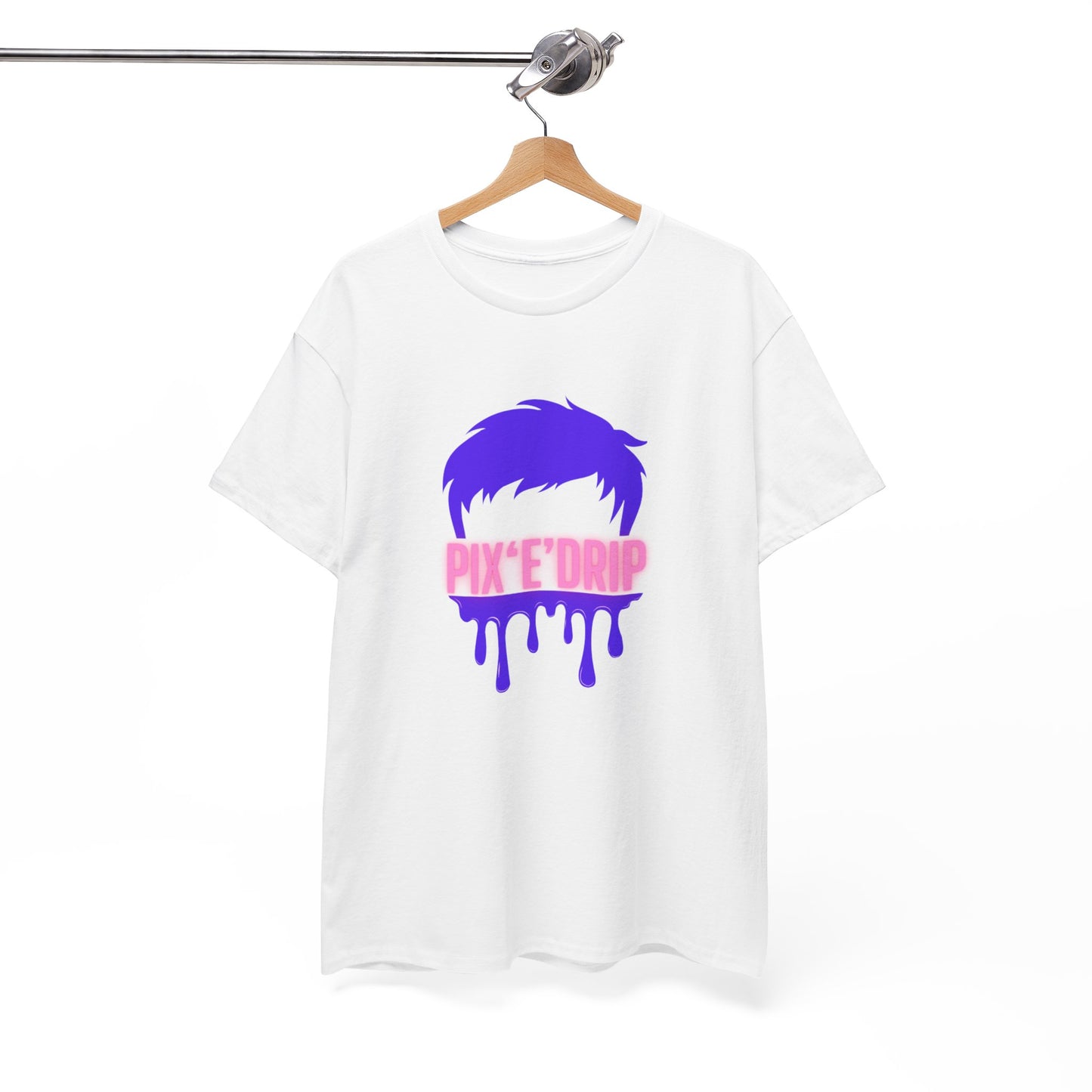 Pix ‘E’ Drip Unisex Heavy Cotton Tee
