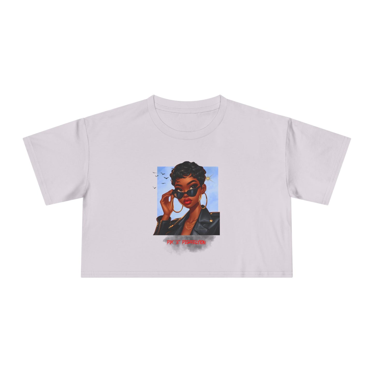 Pix 'E’ Perfection Unisex Crop Tee