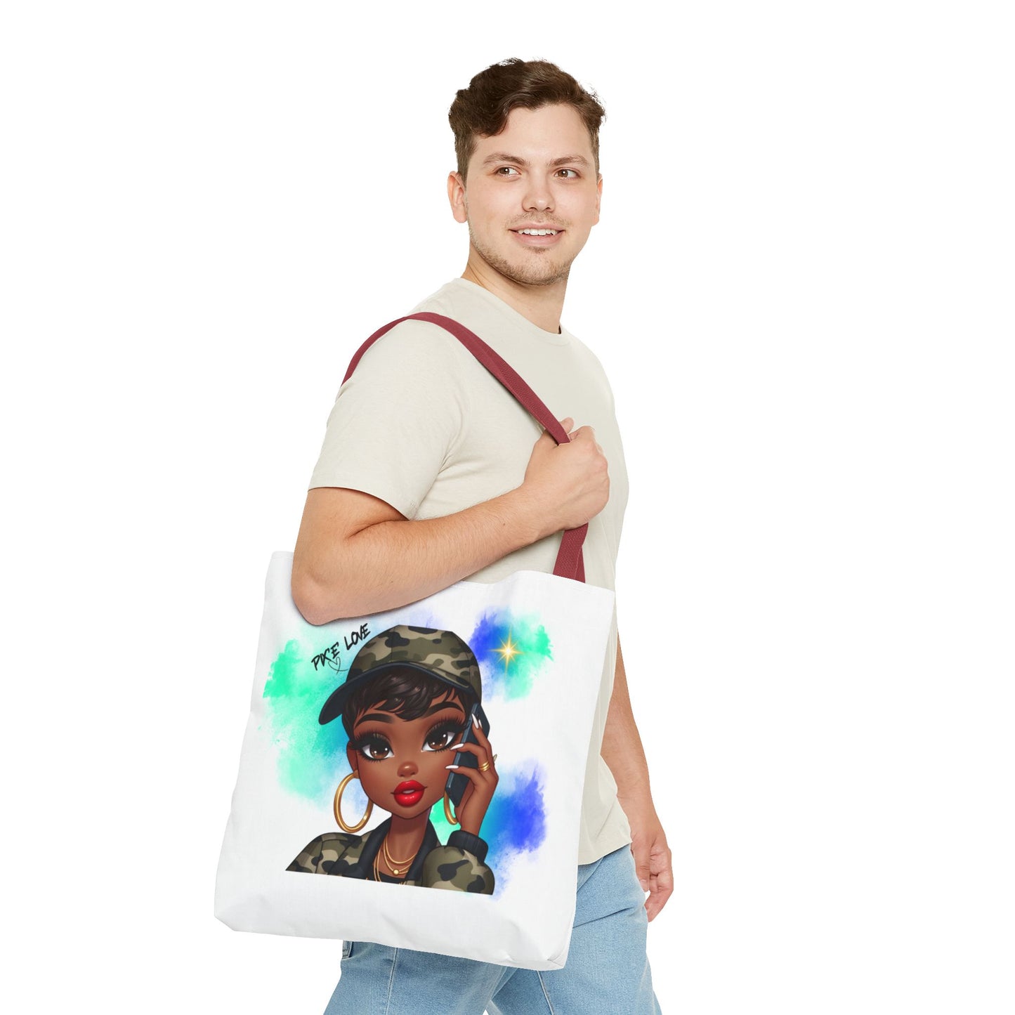 Pix ‘E’ Love Unisex Tote Bag