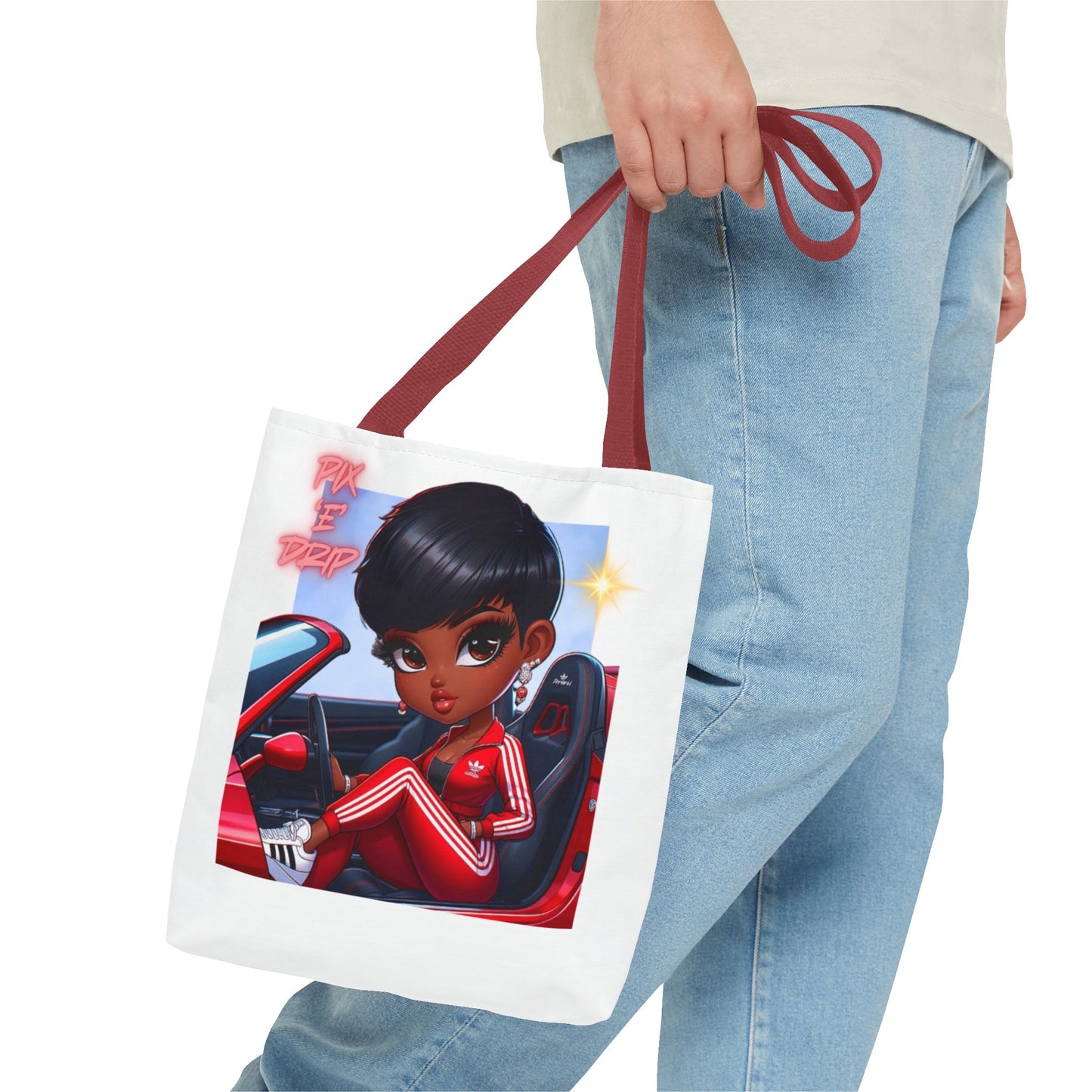 Pix ‘E’ Drip Unisex Tote Bag