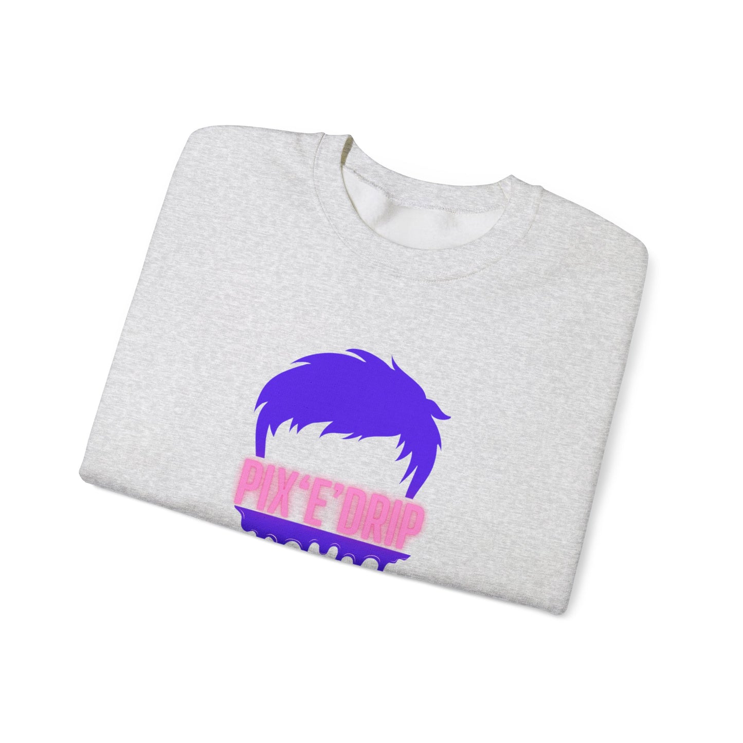 Pix ‘E’ Drip  Unisex Heavy Blend™ Crewneck Sweatshirt