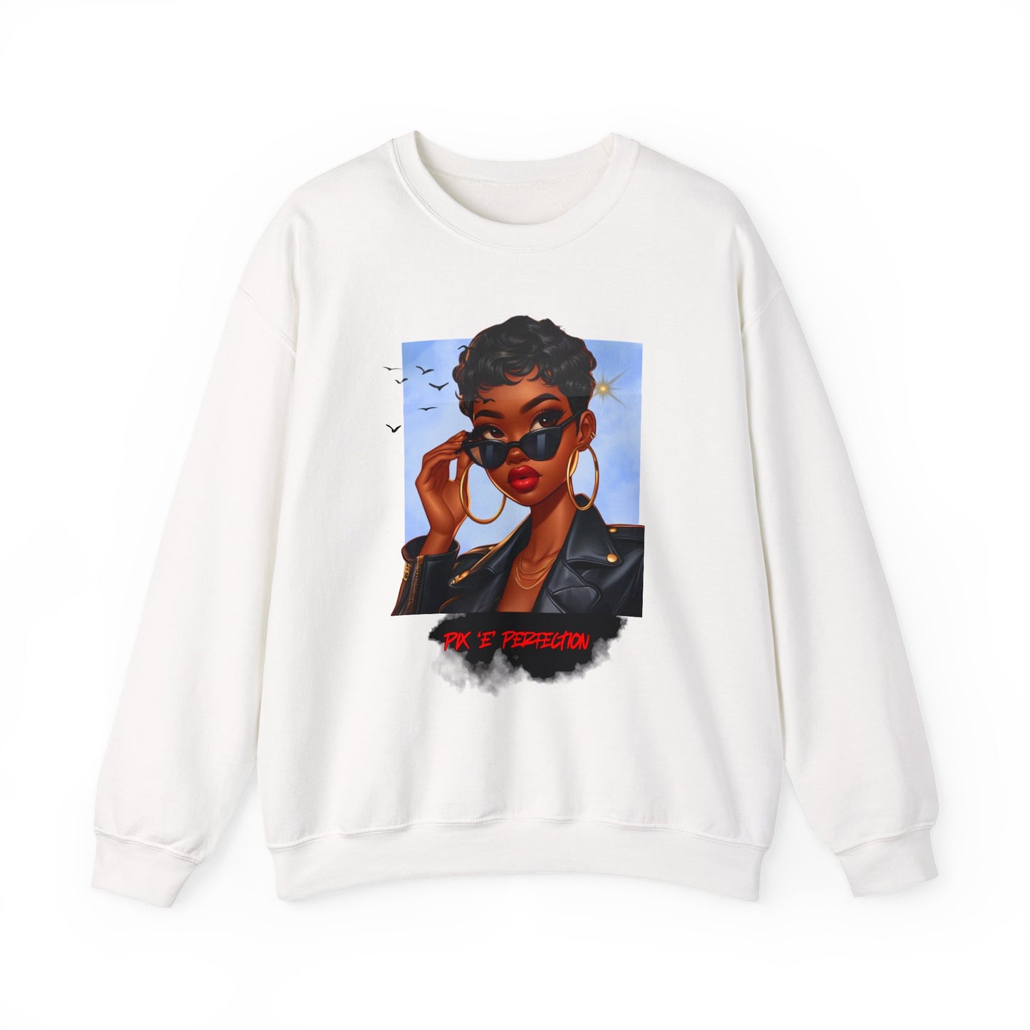 Pix’E’ Perfection Unisex Heavy Blend™ Crewneck Sweatshirt