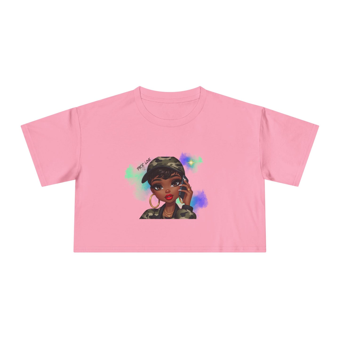 Pix ‘E’ Love Unisex Crop Tee