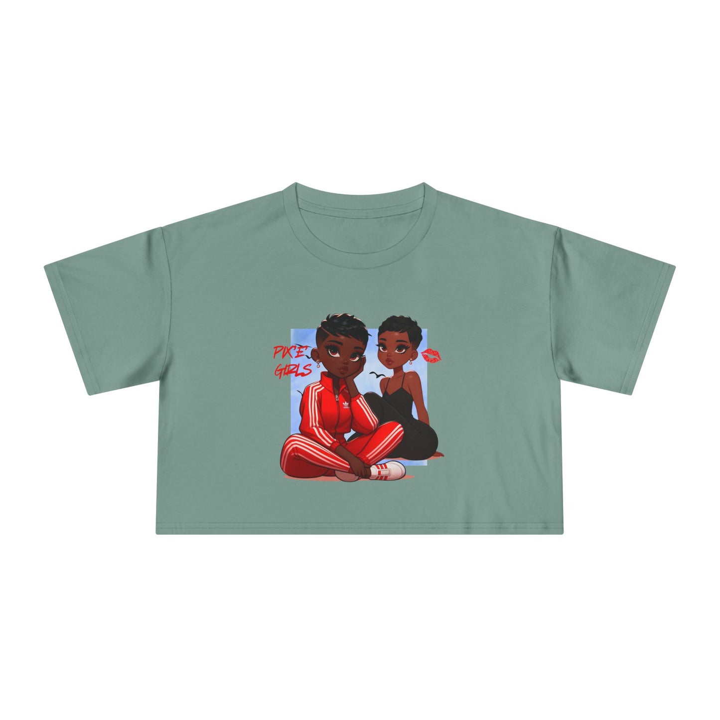 Pix ‘E’ Girls Unisex Crop Tee