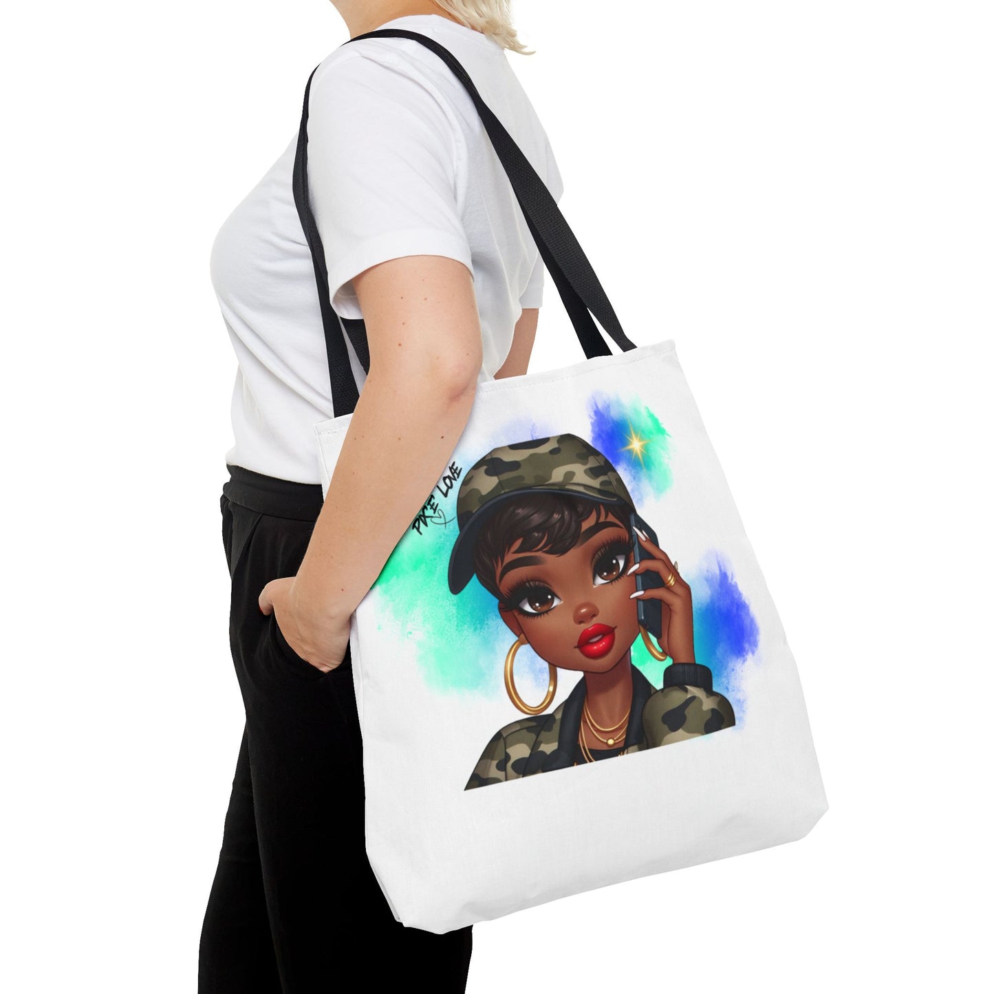 Pix ‘E’ Love Unisex Tote Bag