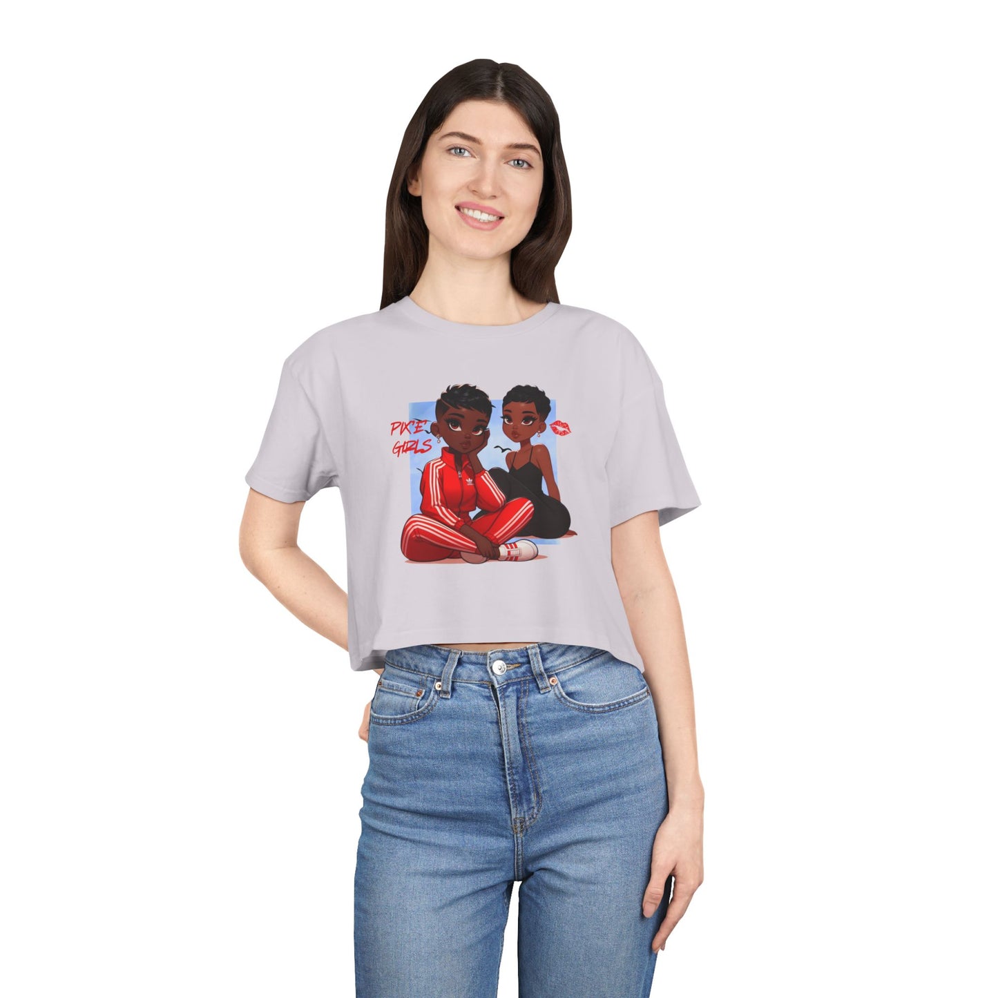 Pix ‘E’ Girls Unisex Crop Tee