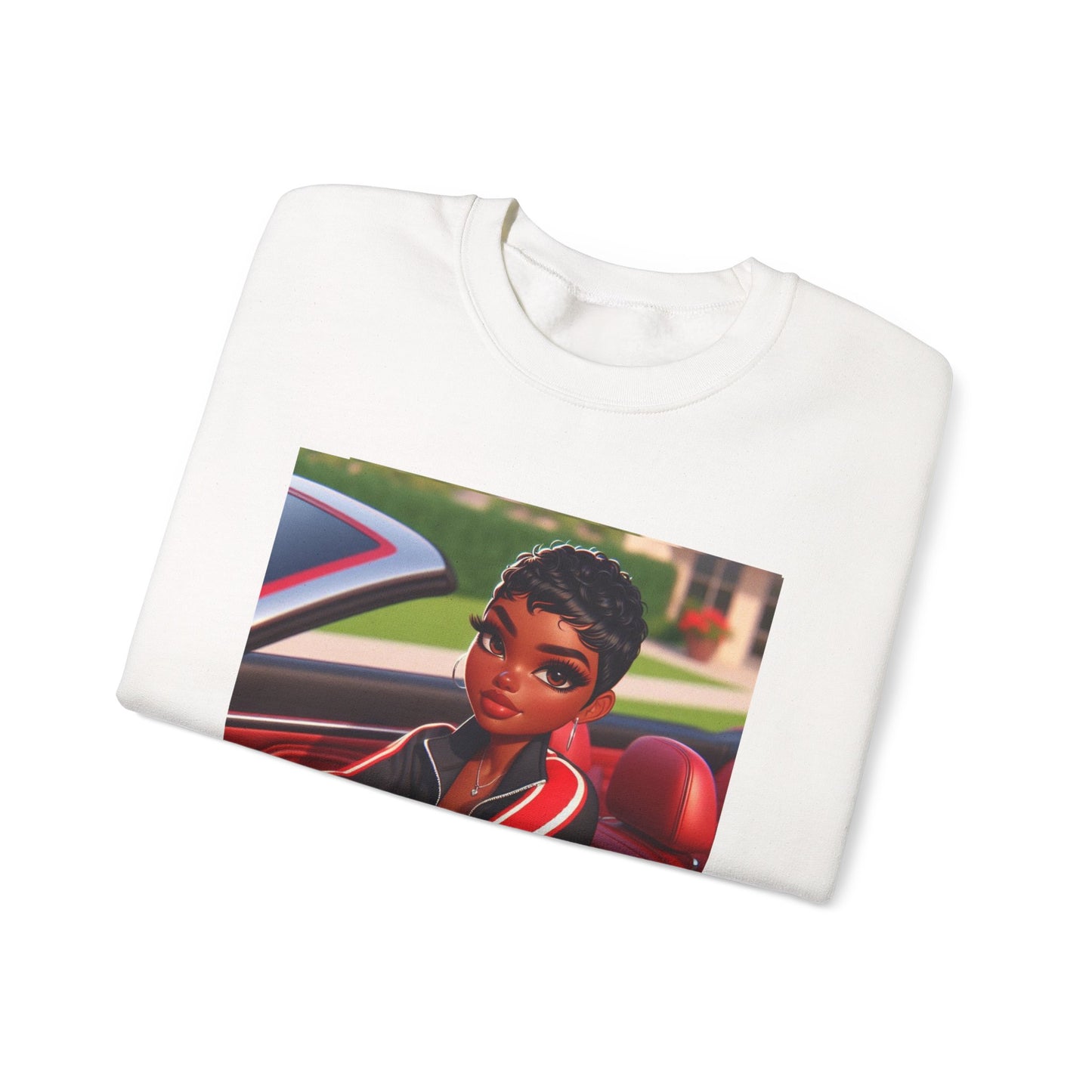 Pix ‘E’ Drip Unisex Heavy Blend™ Crewneck Sweatshirt