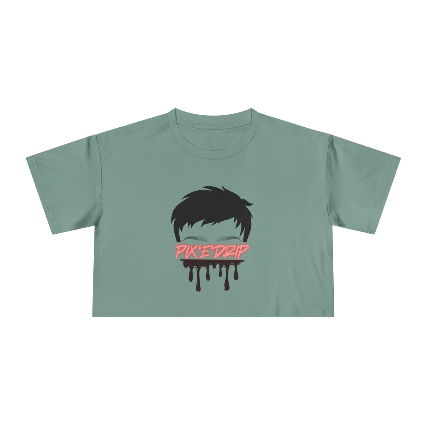 Pix ‘E’ Drip Unisex Crop Tee