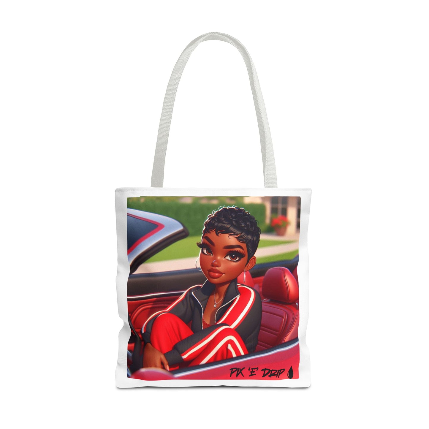 Pix ‘E’ Drip Unisex Tote Bag