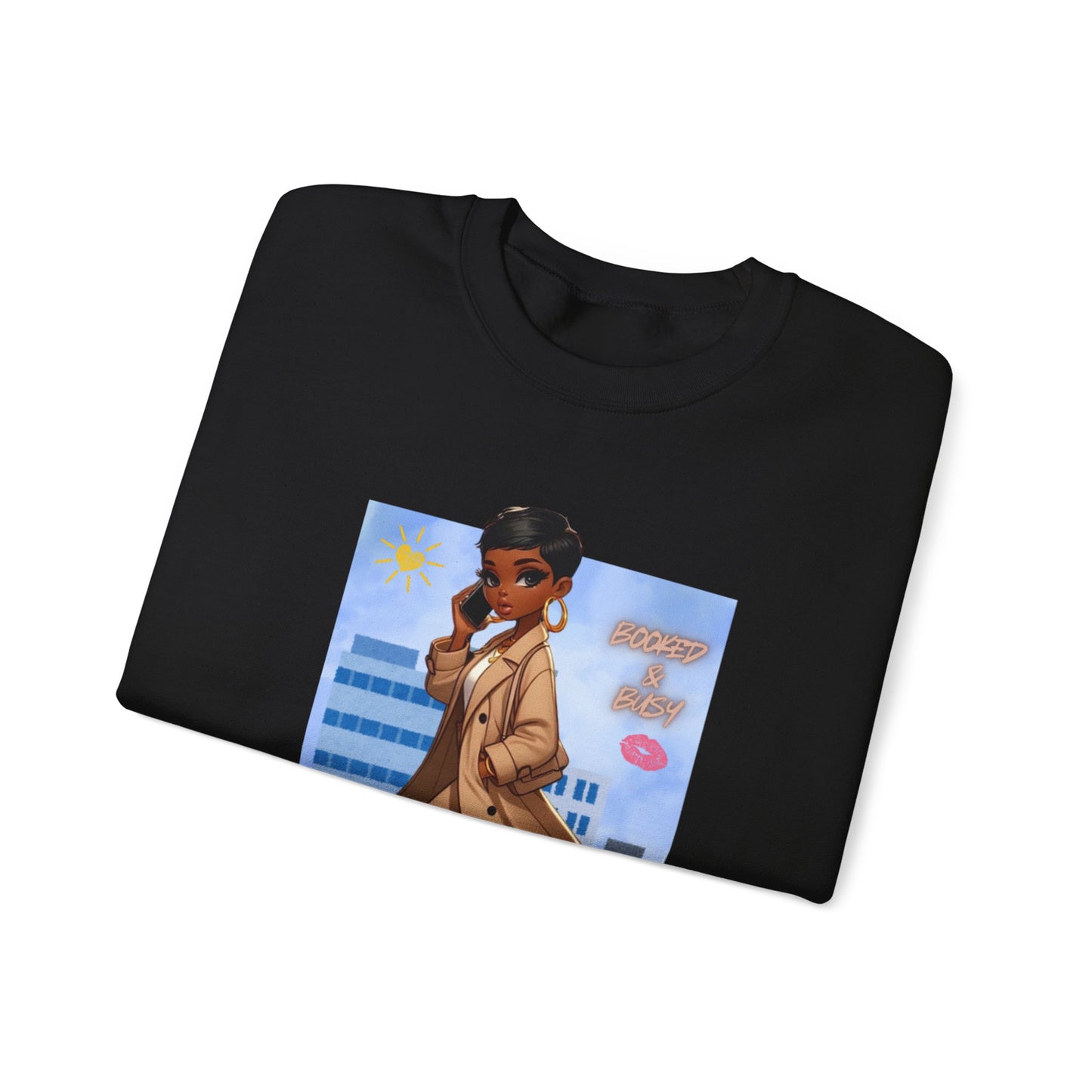 Booked & Busy Unisex Heavy Blend™ Crewneck Sweatshirt