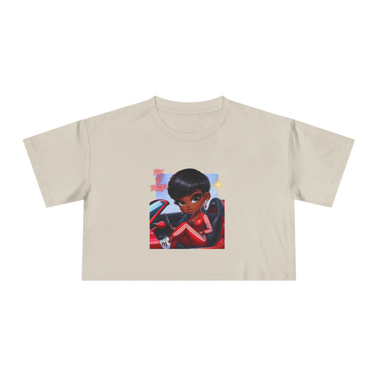 Pix ‘E’ Drip Unisex Crop Tee