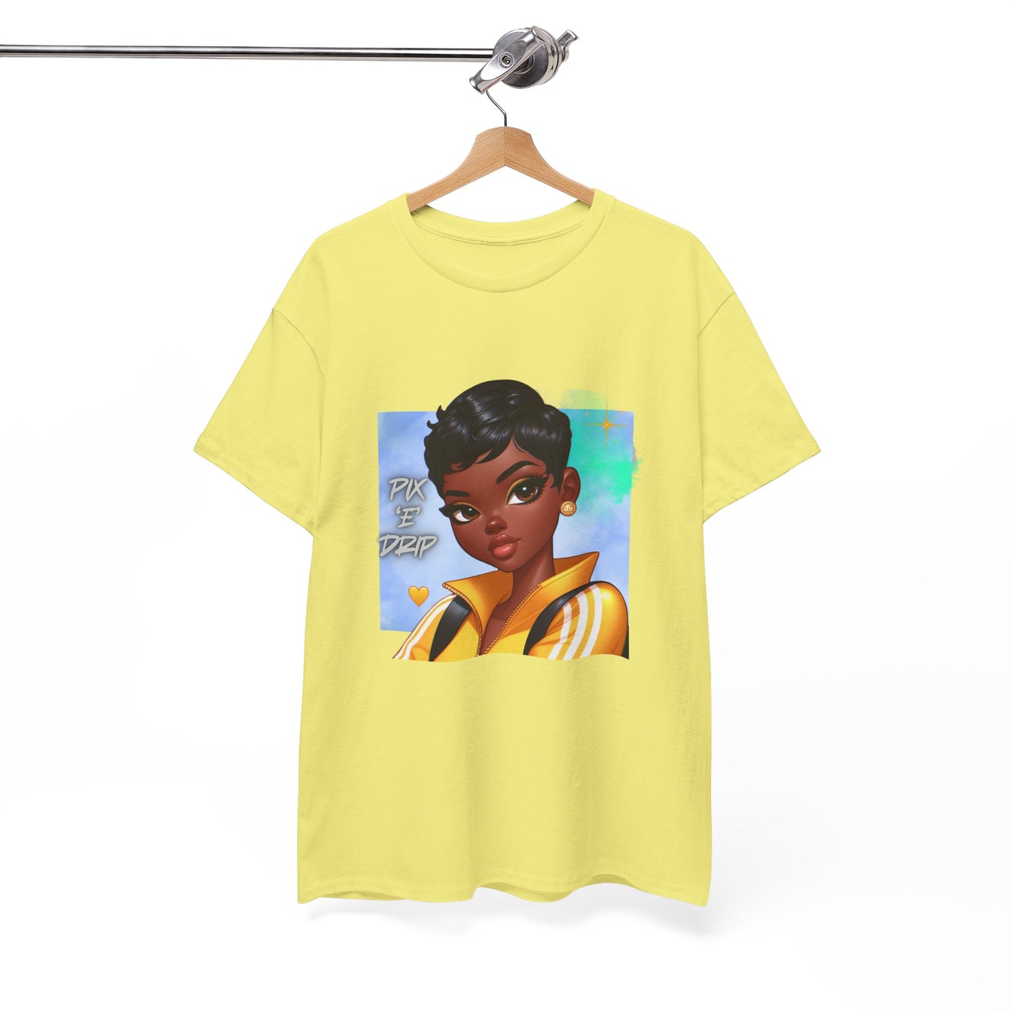 Pix ‘E’ Drip Unisex Heavy Cotton Tee
