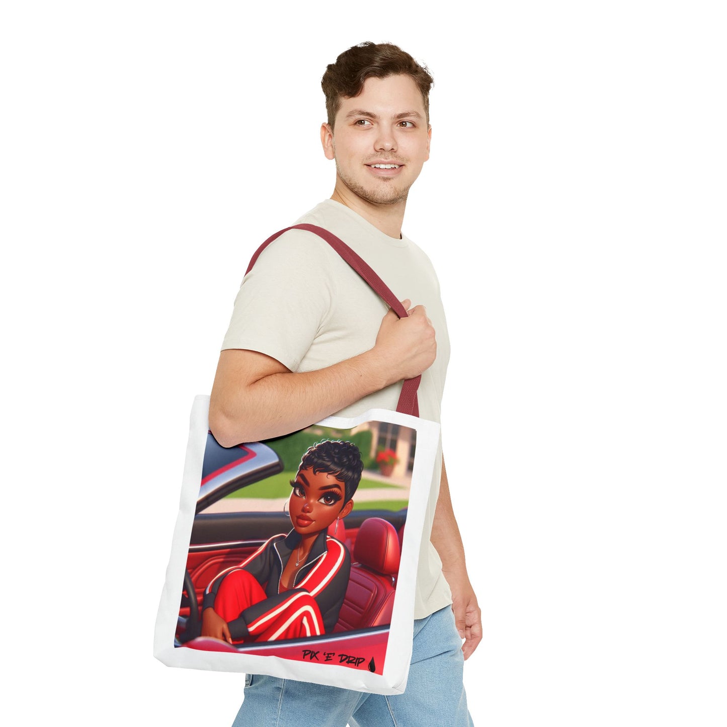 Pix ‘E’ Drip Unisex Tote Bag