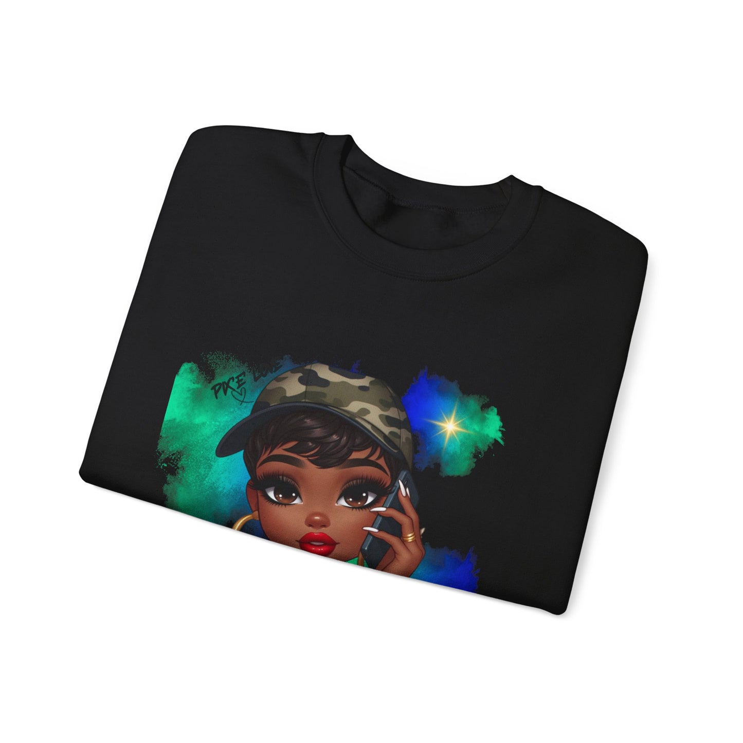 Pix ‘E’ Love Unisex Heavy Blend™ Crewneck Sweatshirt