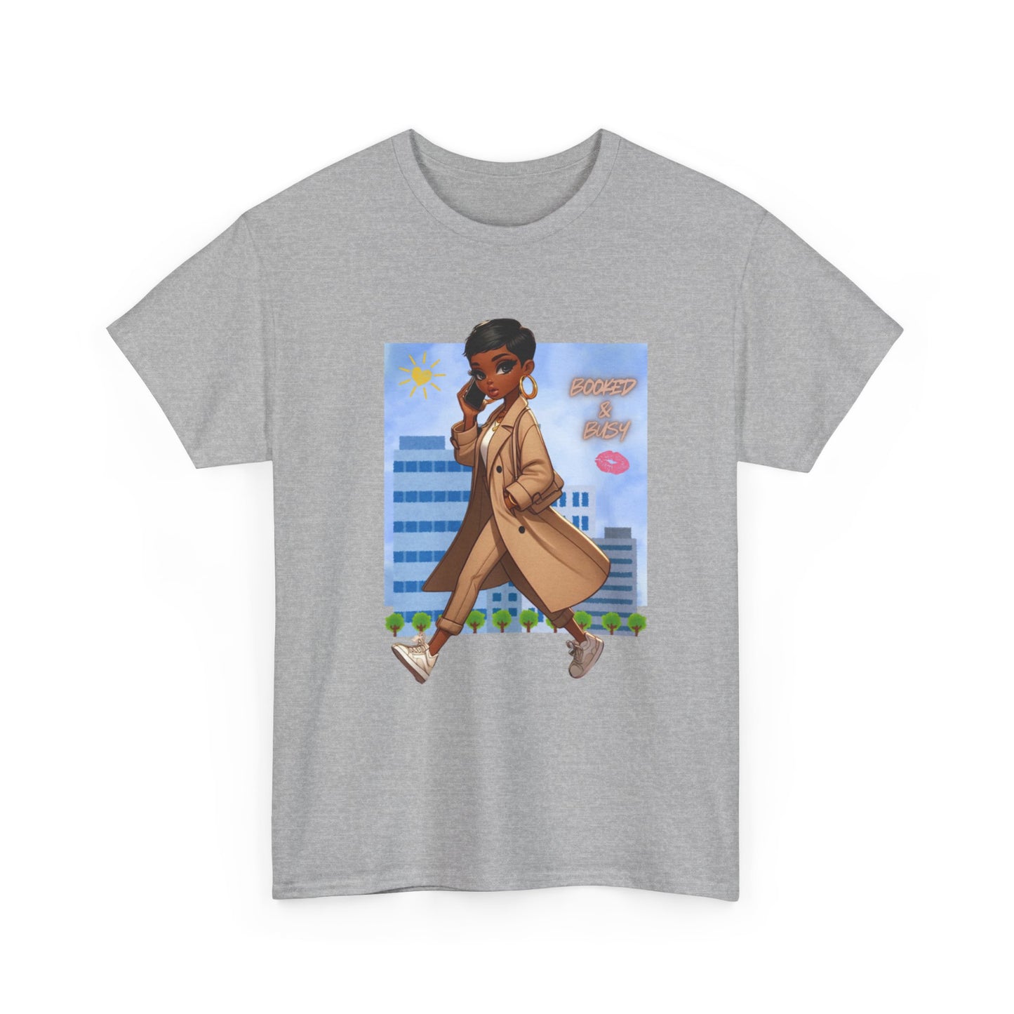 Booked & Busy Unisex Heavy Cotton Tee