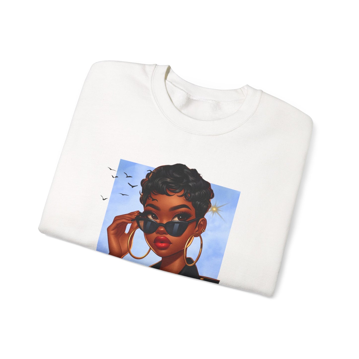 Pix’E’ Perfection Unisex Heavy Blend™ Crewneck Sweatshirt