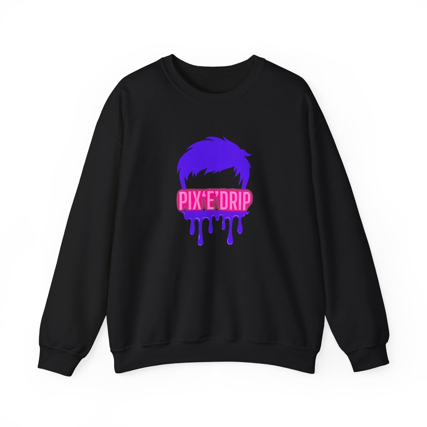Pix ‘E’ Drip  Unisex Heavy Blend™ Crewneck Sweatshirt