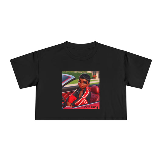 Pix ‘E’ Drip Unisex Crop Tee