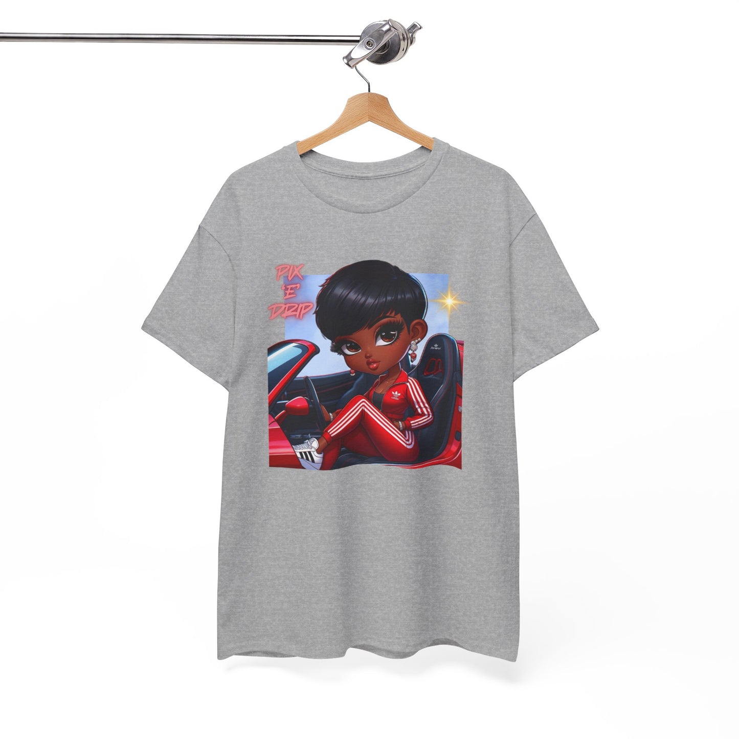 Pix ‘E’ Drip Unisex Heavy Cotton Tee