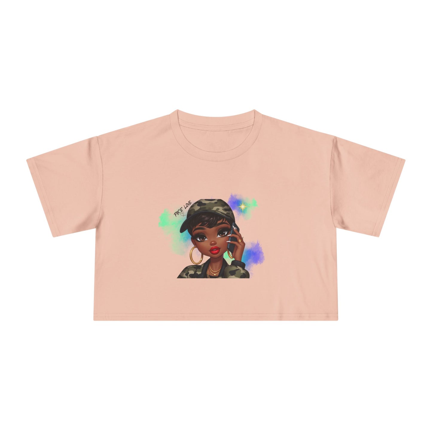 Pix ‘E’ Love Unisex Crop Tee
