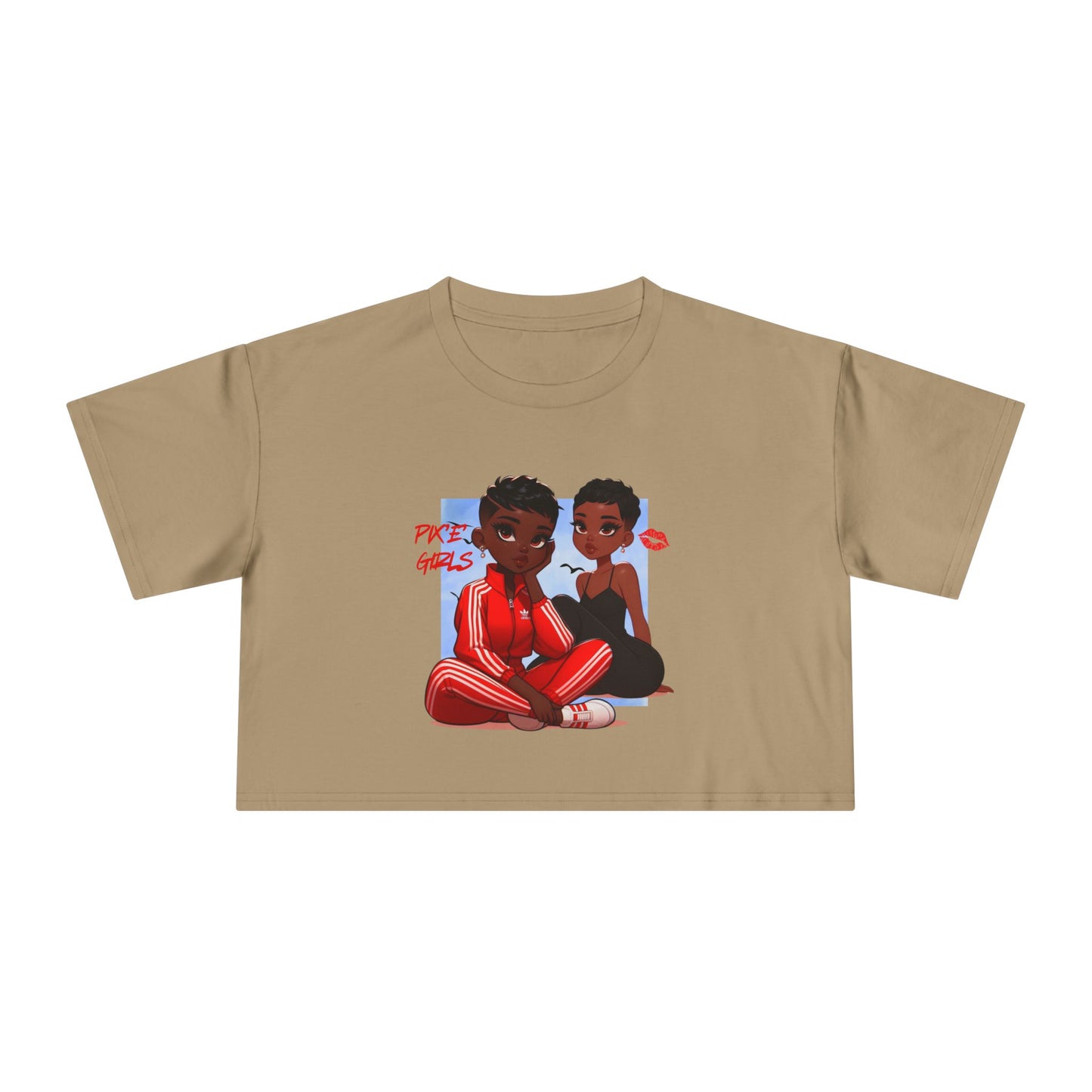 Pix ‘E’ Girls Unisex Crop Tee