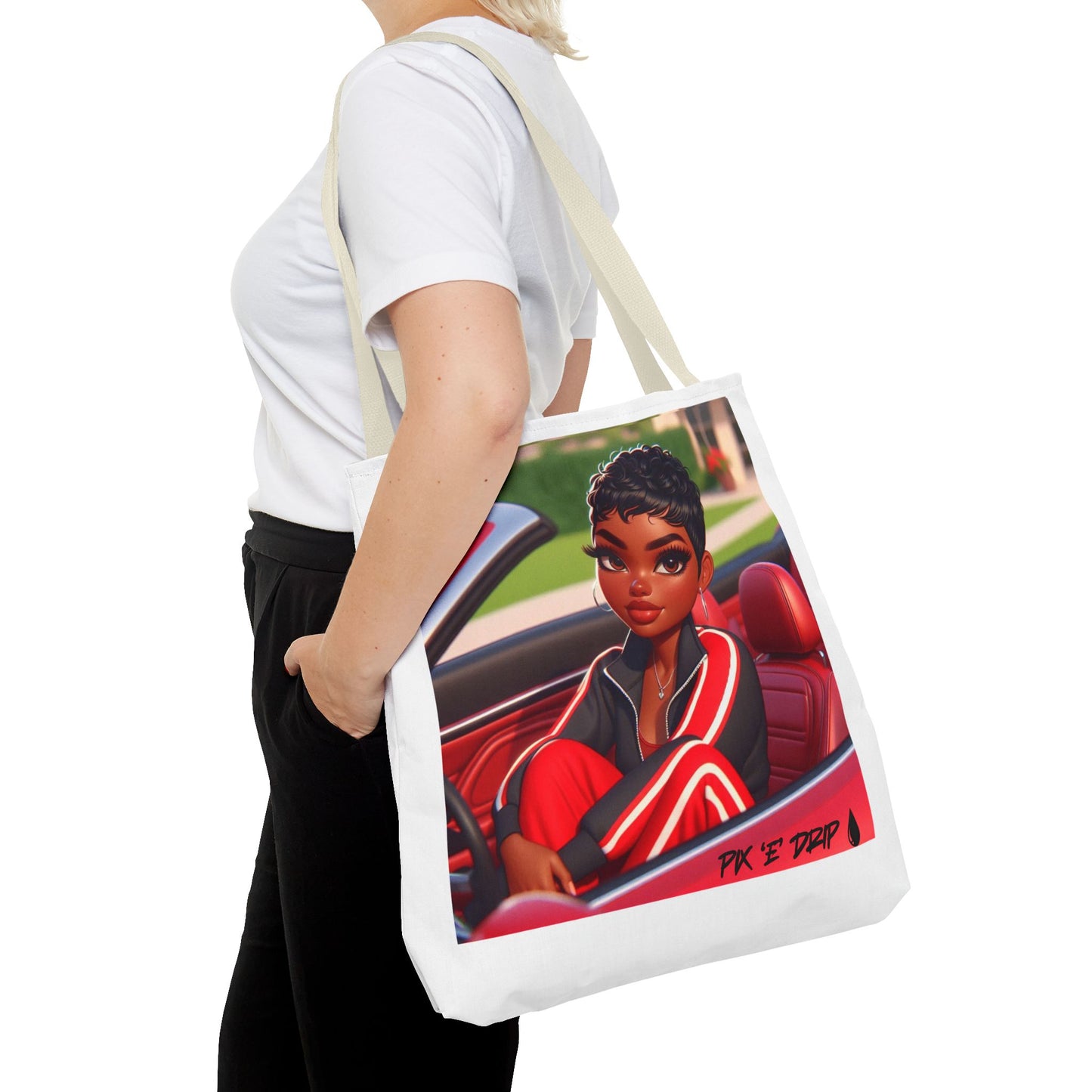 Pix ‘E’ Drip Unisex Tote Bag