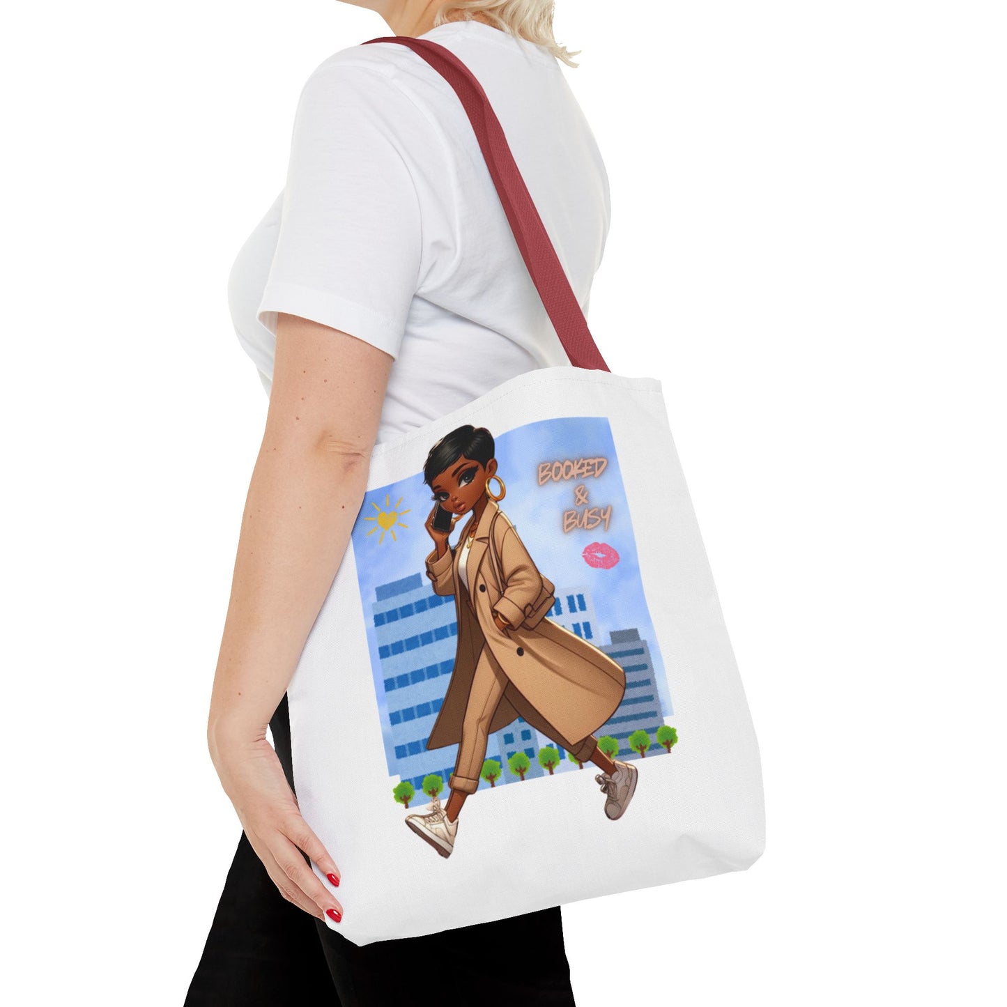 Booked & Busy Unisex Tote Bag
