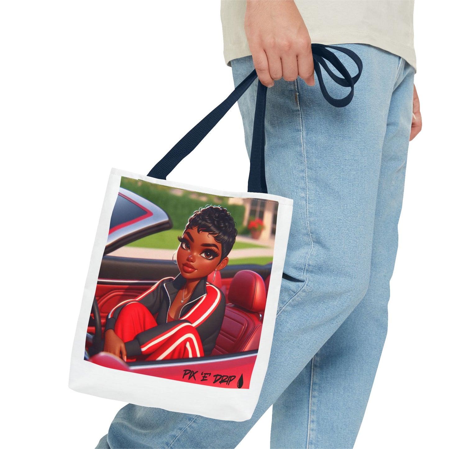 Pix ‘E’ Drip Unisex Tote Bag