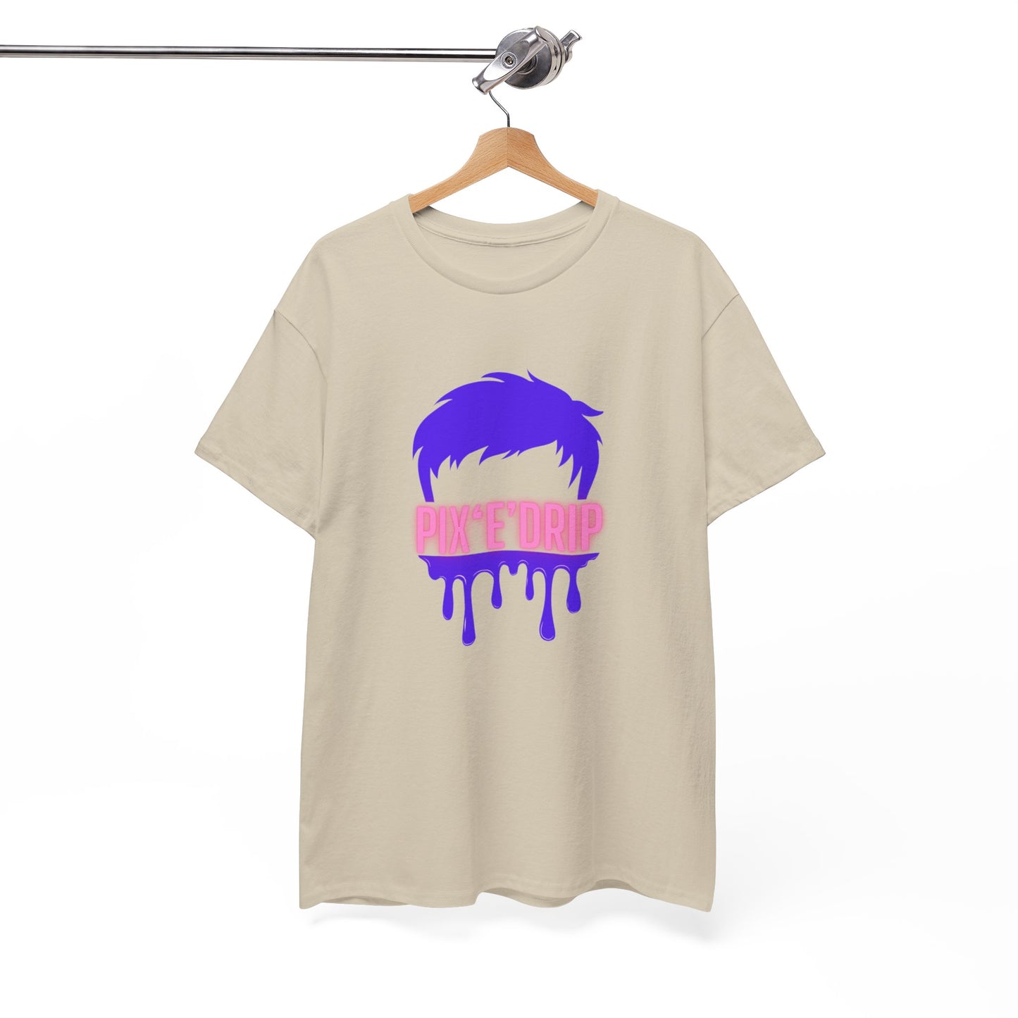 Pix ‘E’ Drip Unisex Heavy Cotton Tee
