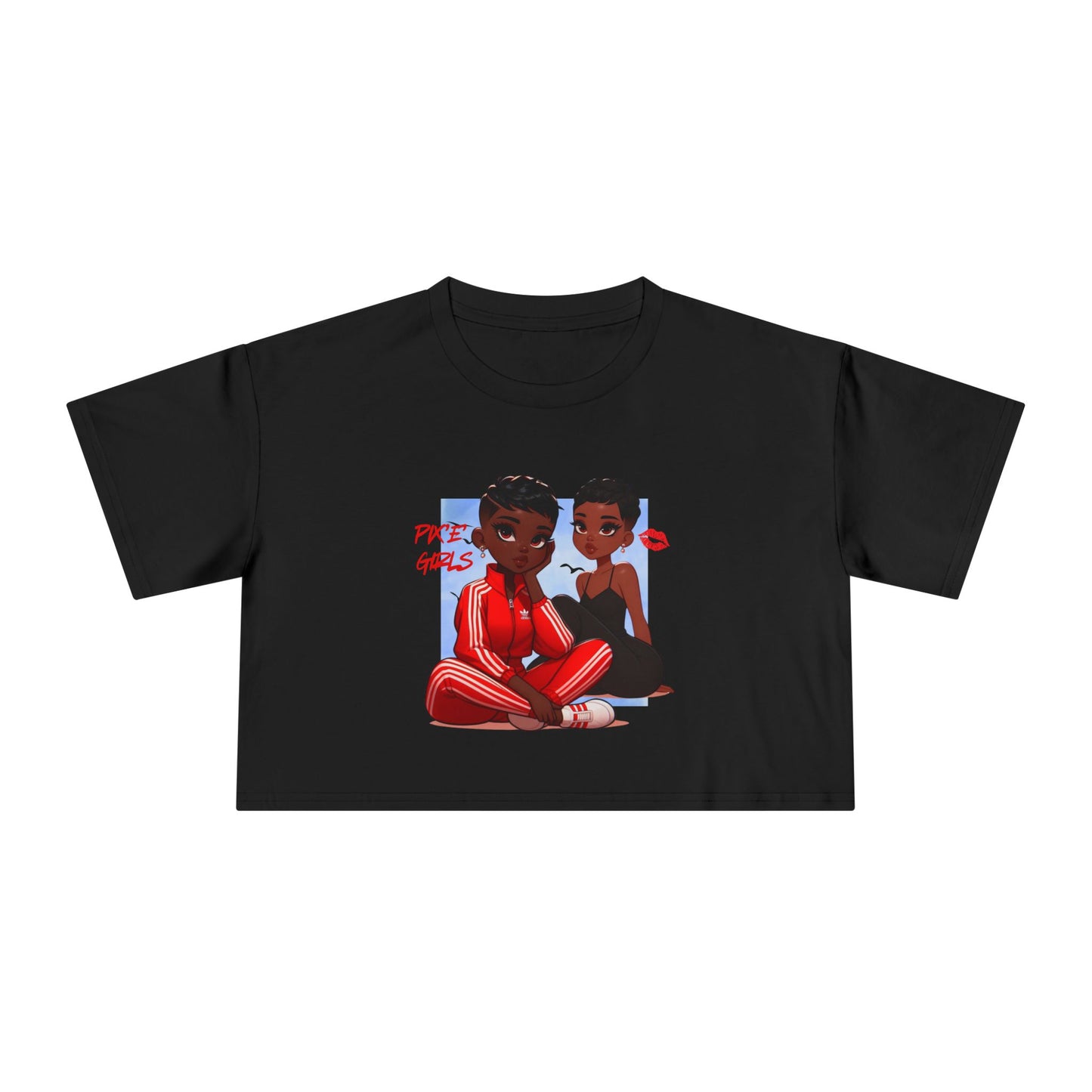 Pix ‘E’ Girls Unisex Crop Tee
