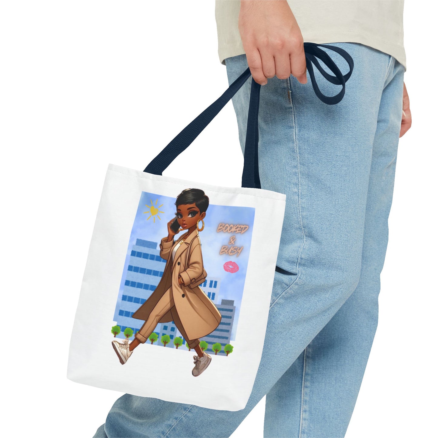 Booked & Busy Unisex Tote Bag
