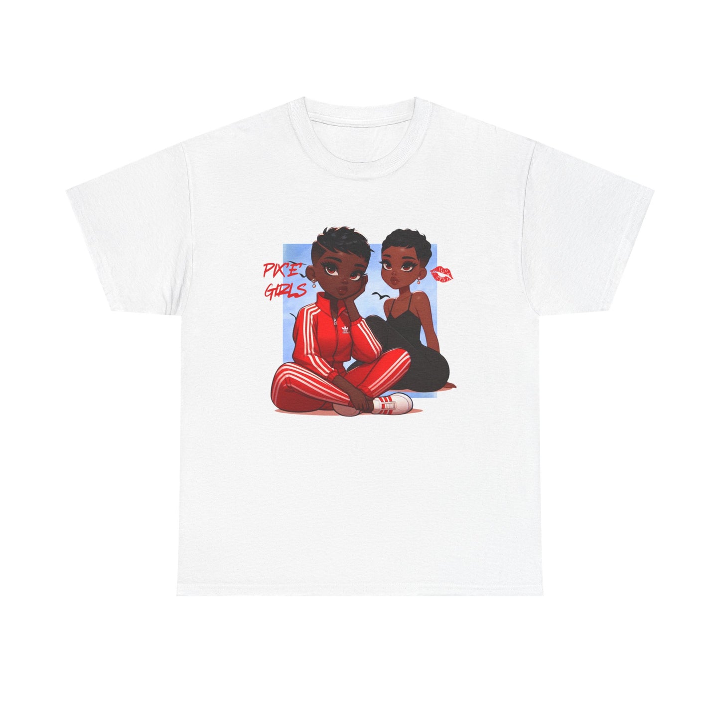Pix ‘E’ Girls Unisex Heavy Cotton Tee