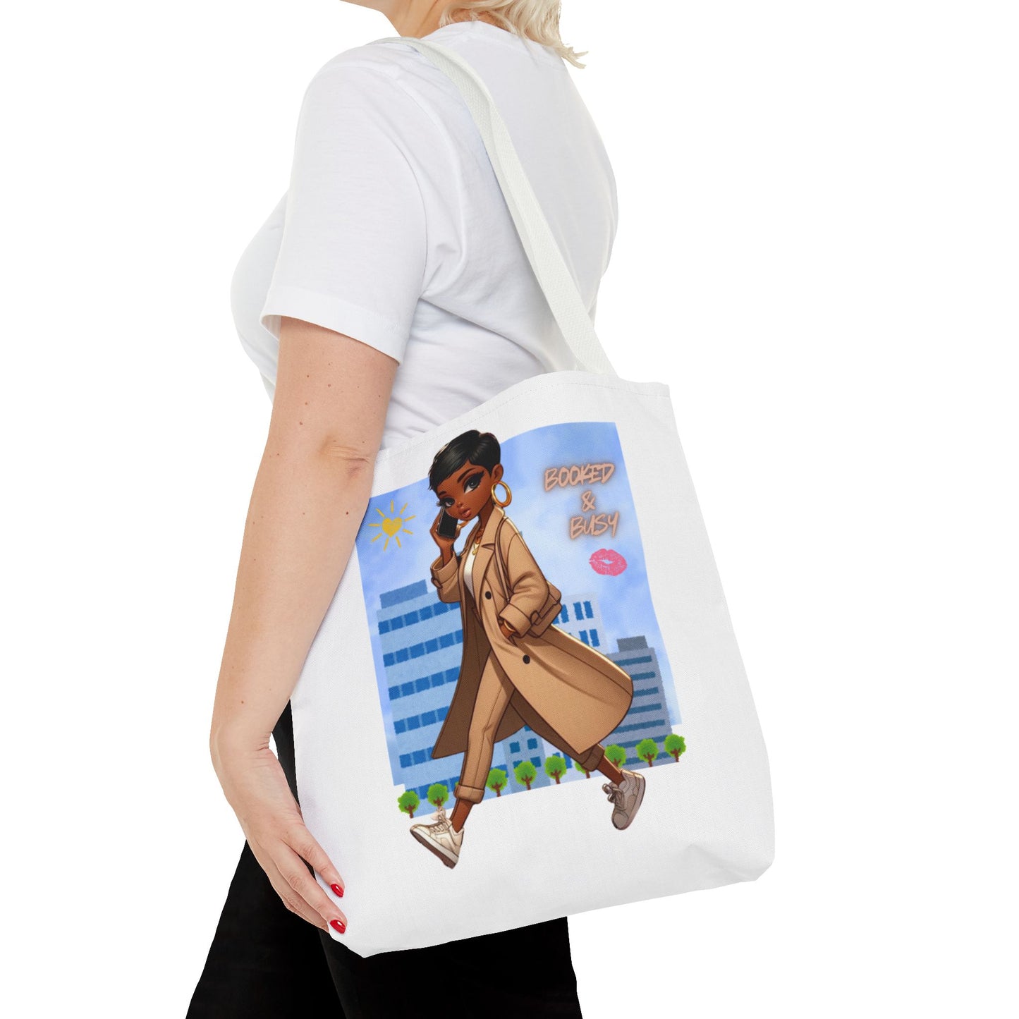 Booked & Busy Unisex Tote Bag