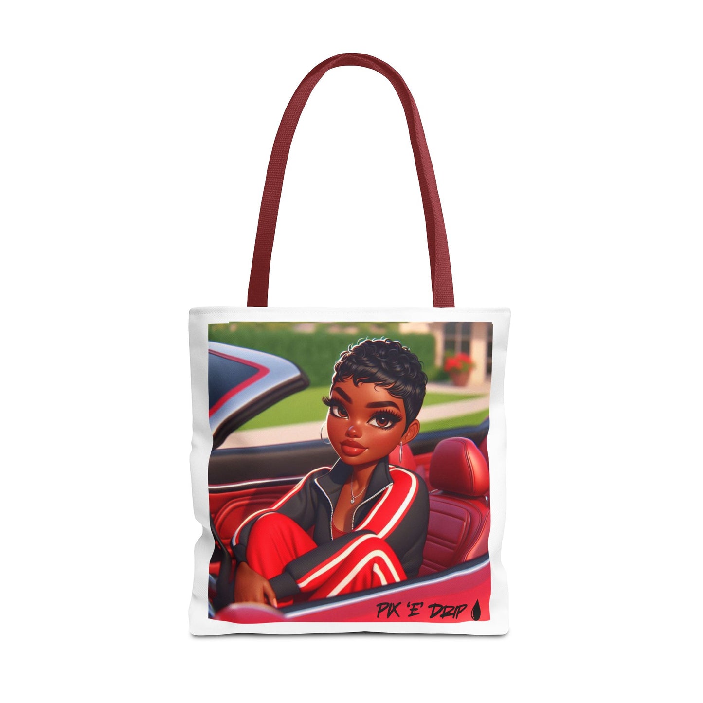 Pix ‘E’ Drip Unisex Tote Bag