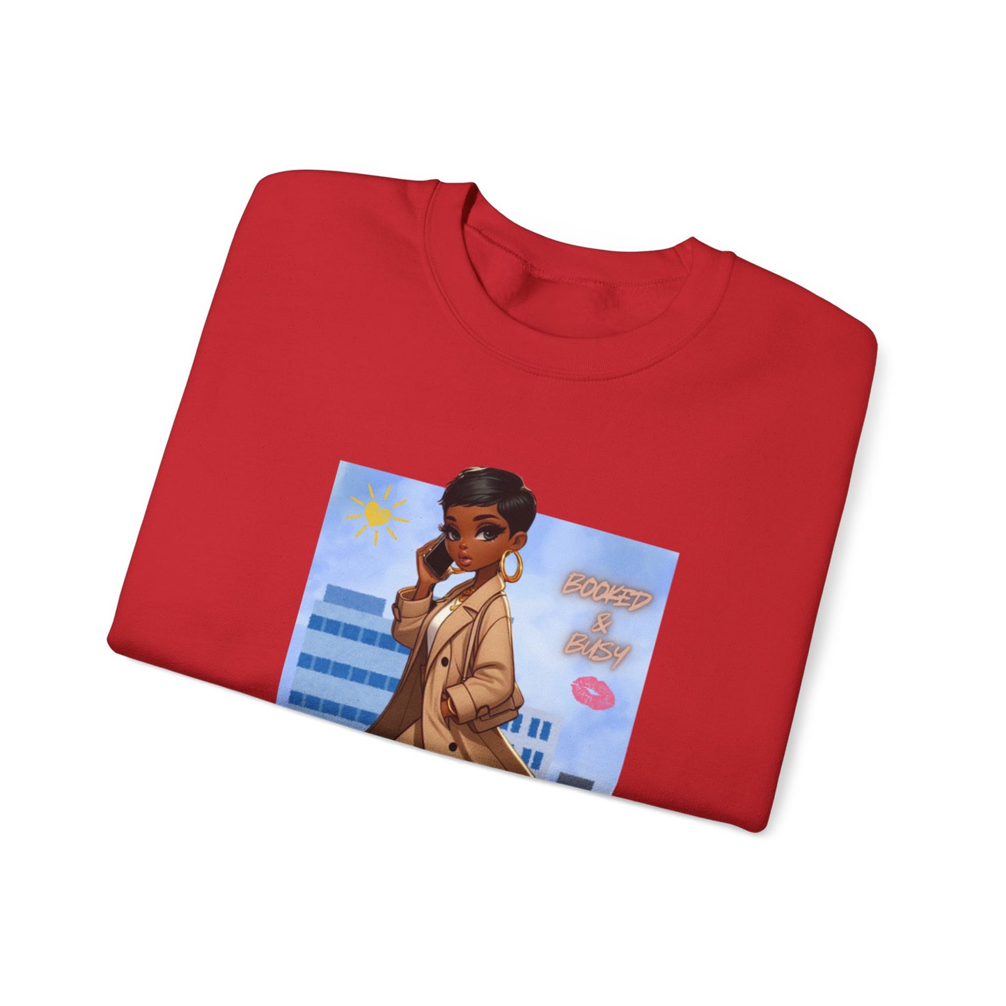 Booked & Busy Unisex Heavy Blend™ Crewneck Sweatshirt