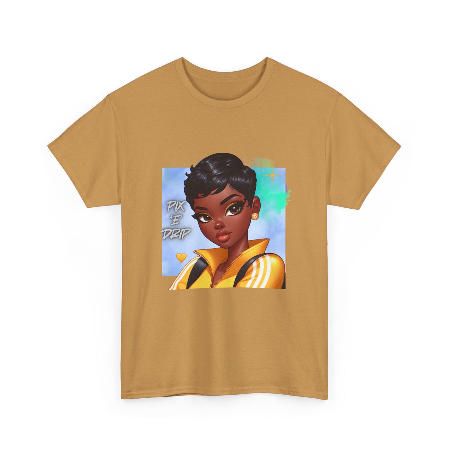 Pix ‘E’ Drip Unisex Heavy Cotton Tee
