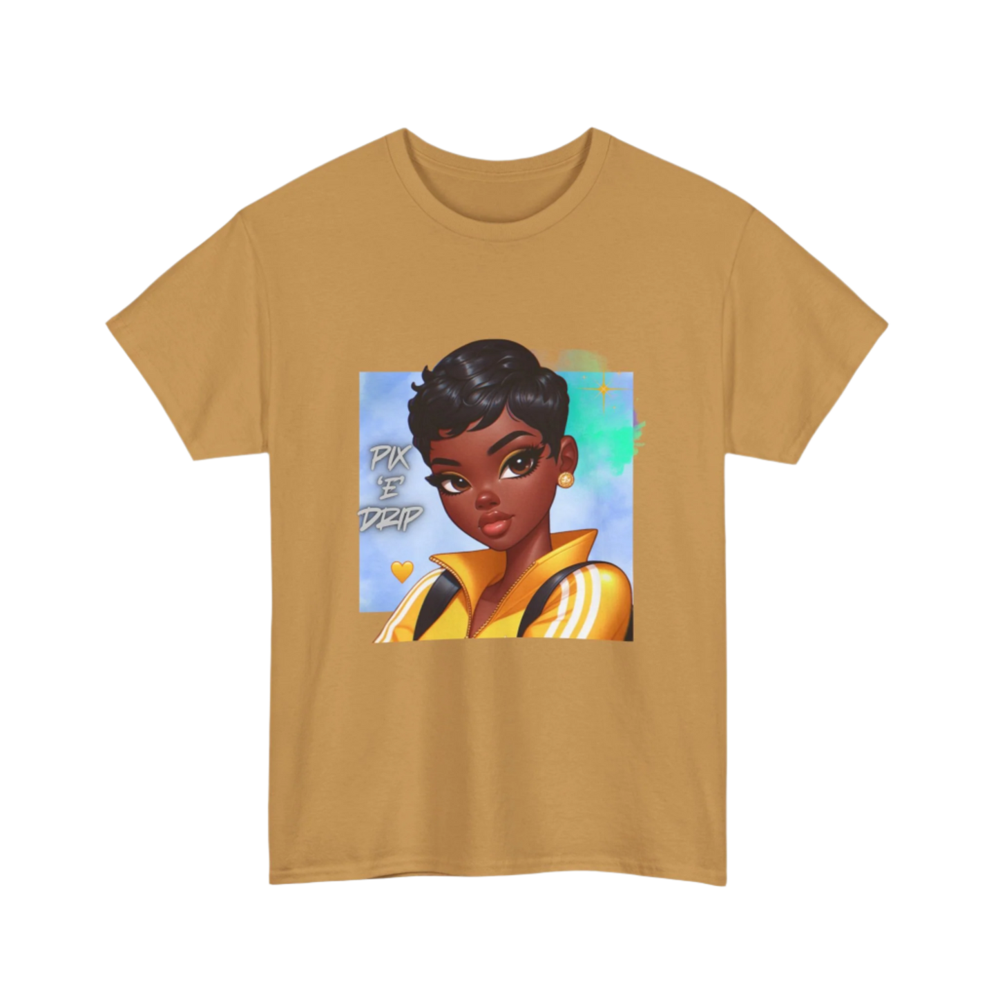 Pix ‘E’ Drip Unisex Heavy Cotton Tee