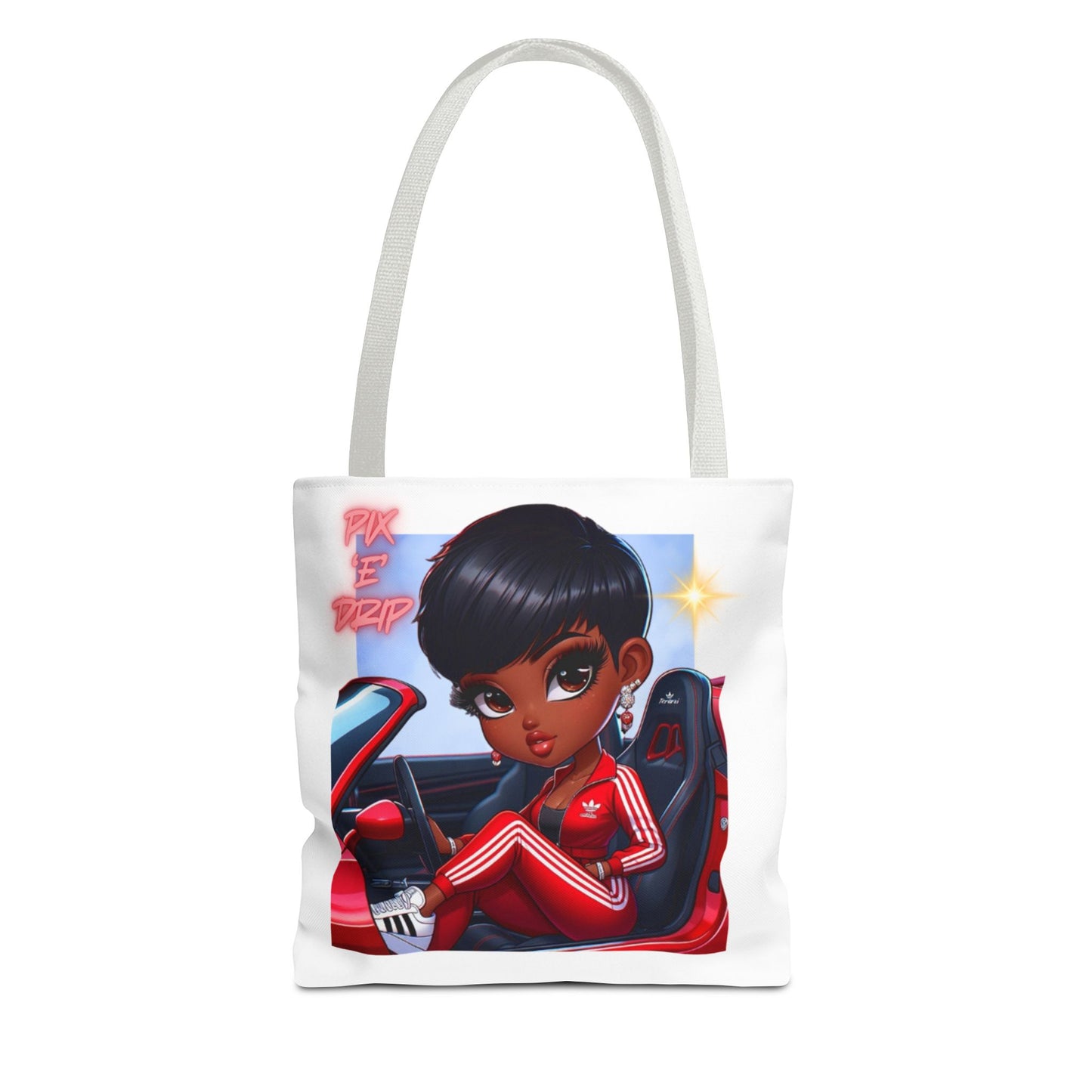 Pix ‘E’ Drip Unisex Tote Bag