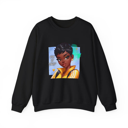Pix ‘E’ Drip Unisex Heavy Blend™ Crewneck Sweatshirt