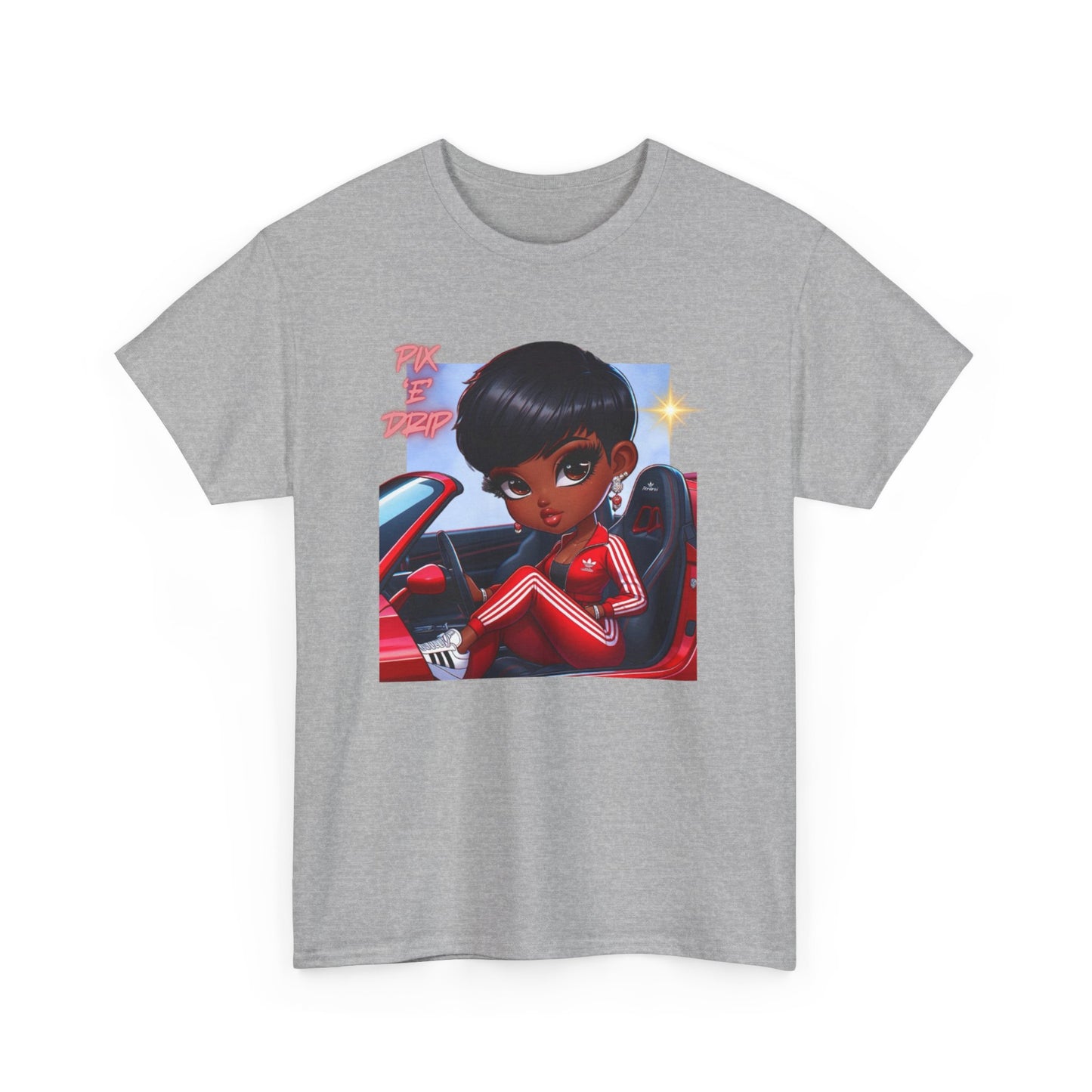 Pix ‘E’ Drip Unisex Heavy Cotton Tee