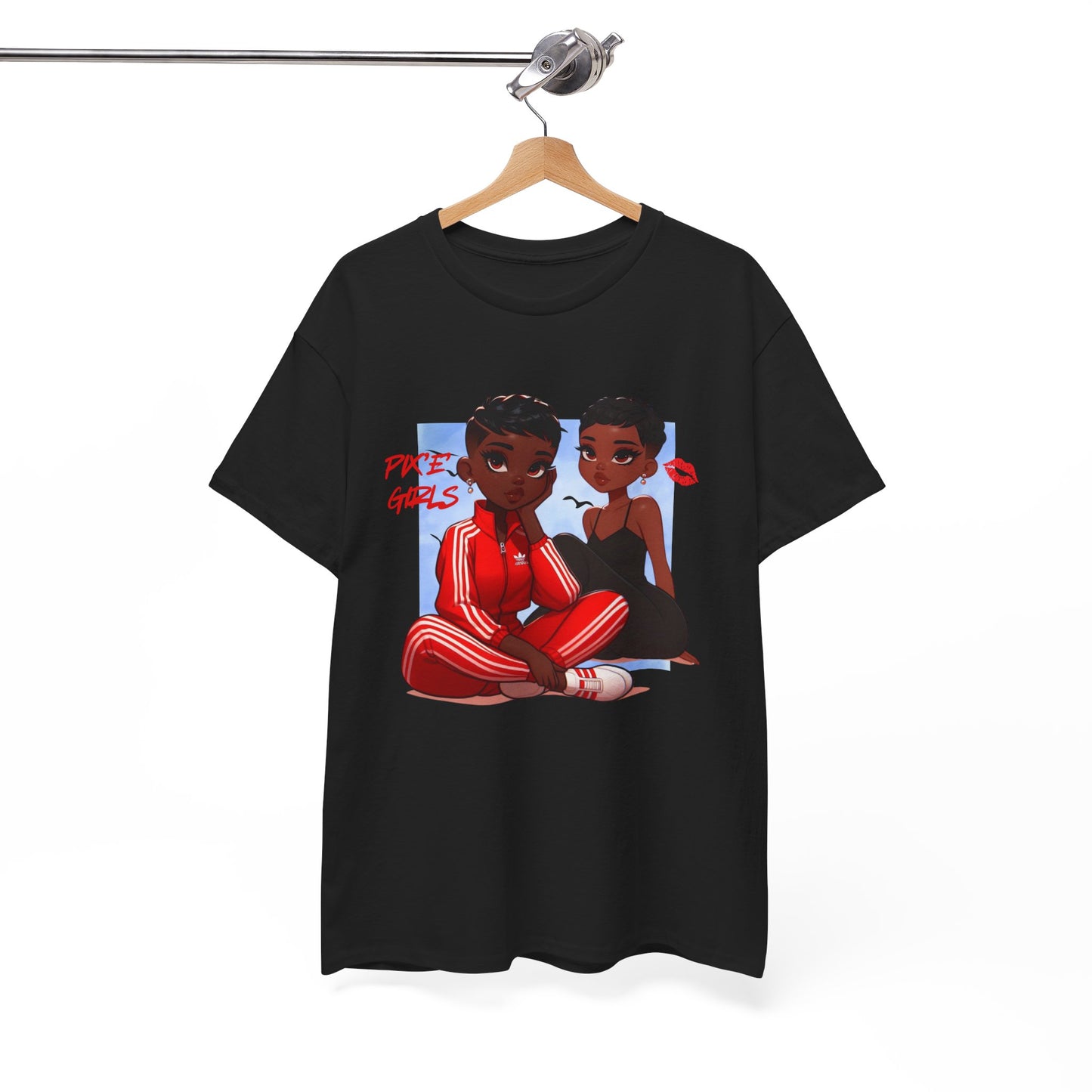 Pix ‘E’ Girls Unisex Heavy Cotton Tee