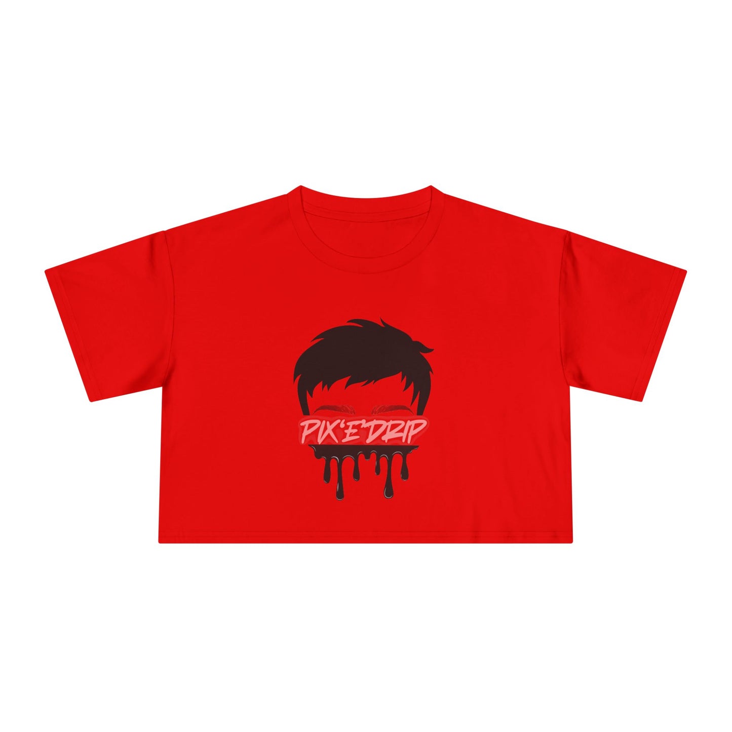 Pix ‘E’ Drip Unisex Crop Tee