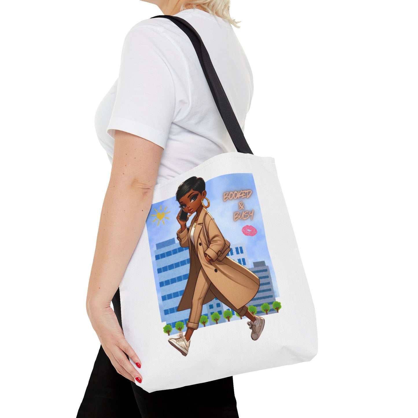 Booked & Busy Unisex Tote Bag